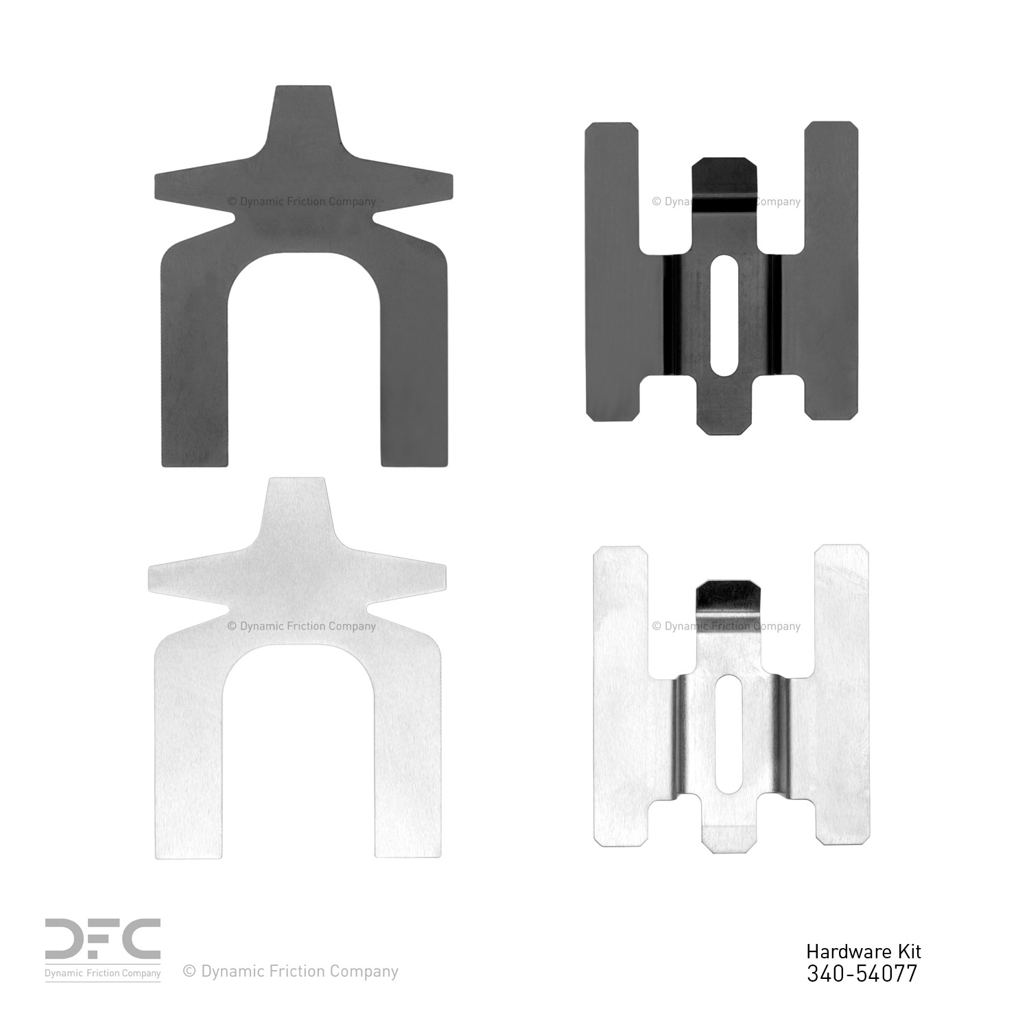 DYN-340-54077 DFC Disc Brake Hardware Kit - Image 2