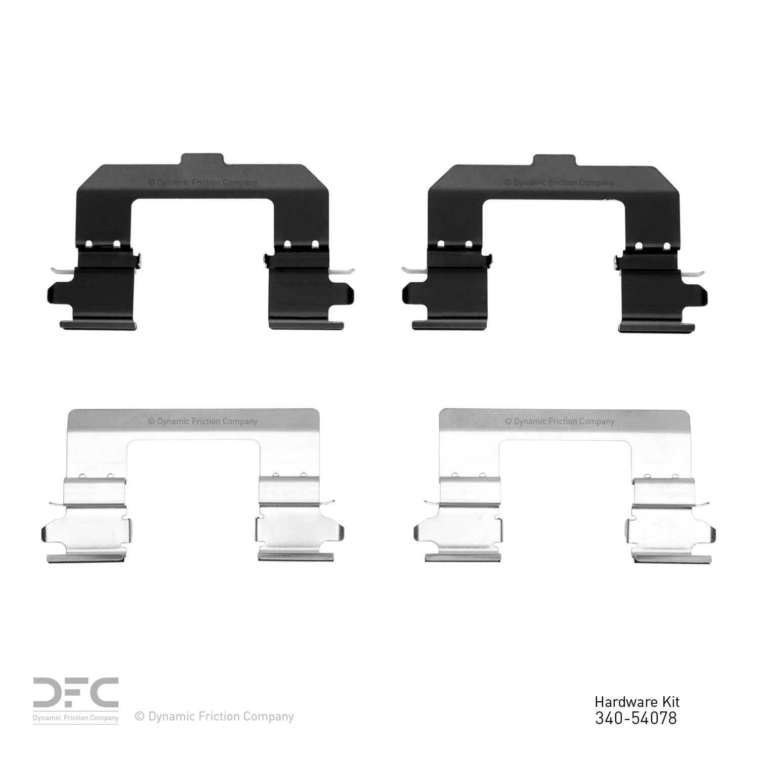 DYN 340-54078 DFC Disc Brake Hardware Kit
