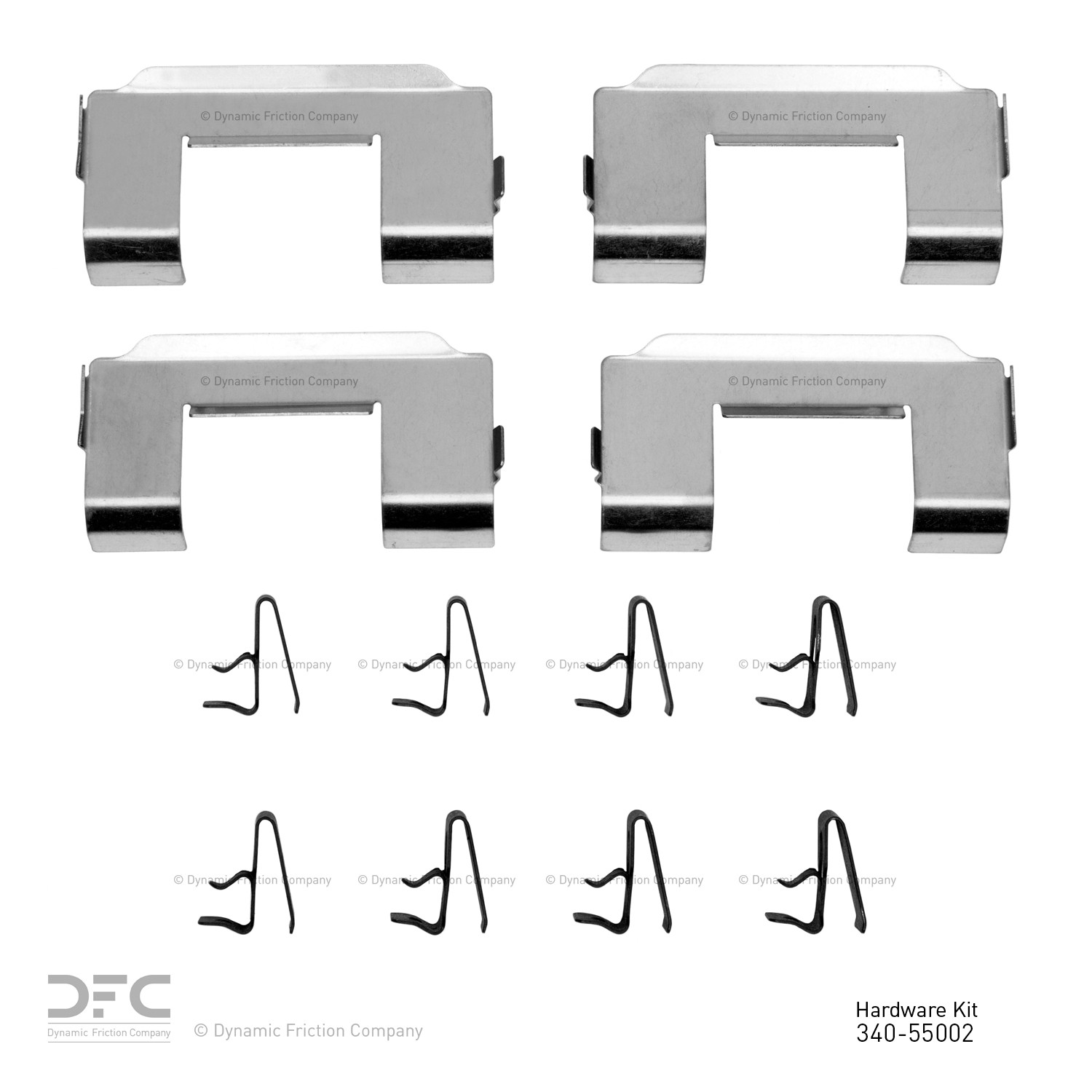 DYN 340-55002 DFC Disc Brake Hardware Kit - Image 2