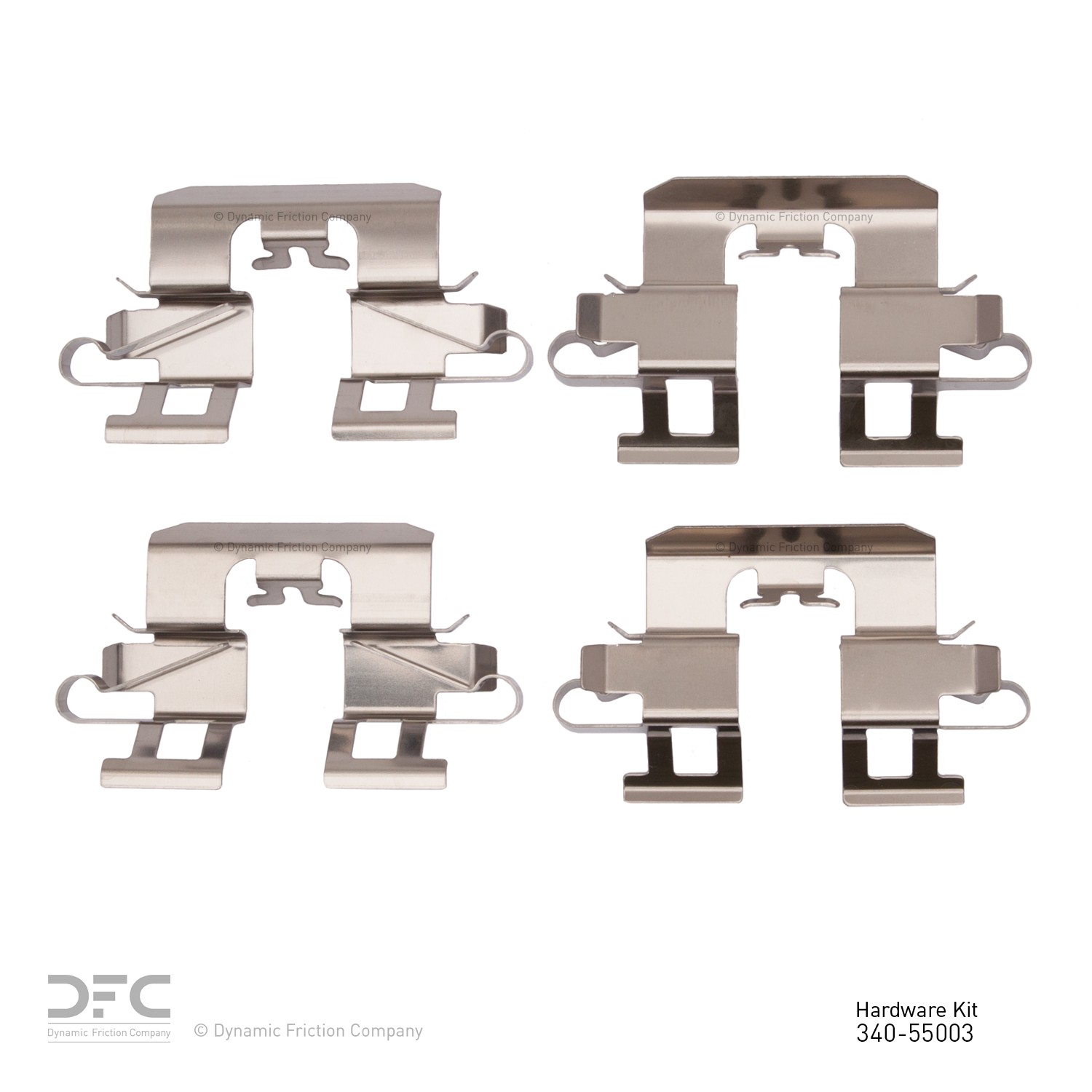 DYN-340-55003 DFC Disc Brake Hardware Kit - Image 2