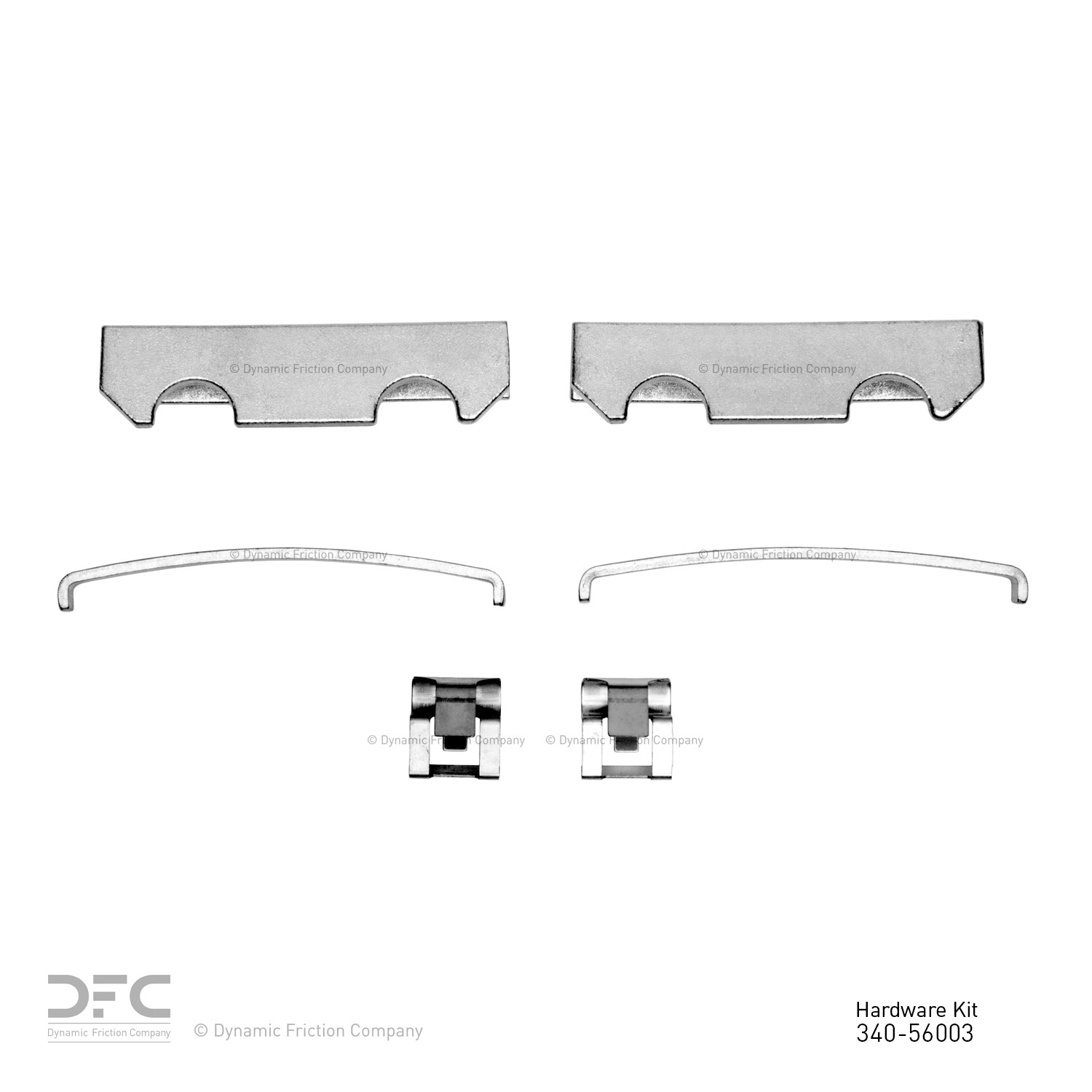 DYN 340-56003 DFC Disc Brake Hardware Kit - Image 2
