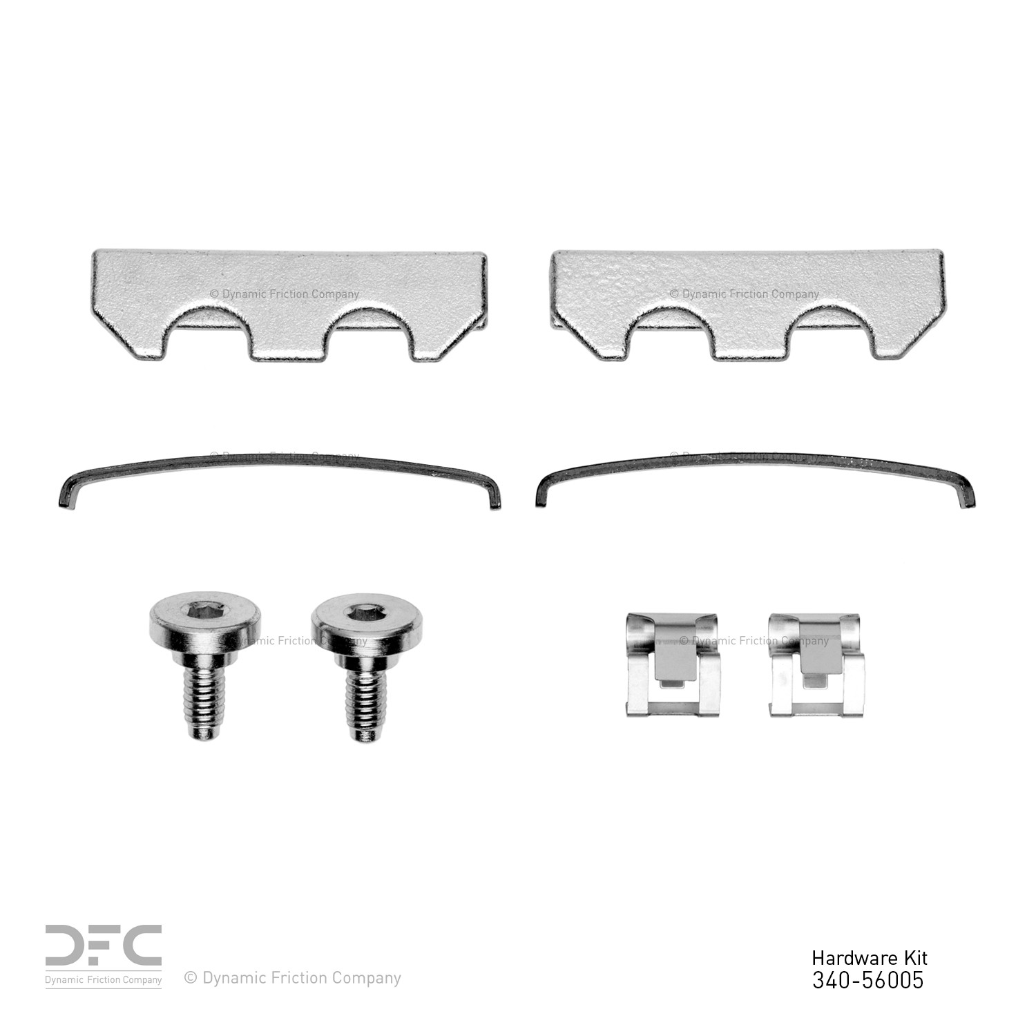 DYN-340-56005 DFC Disc Brake Hardware Kit - Image 2