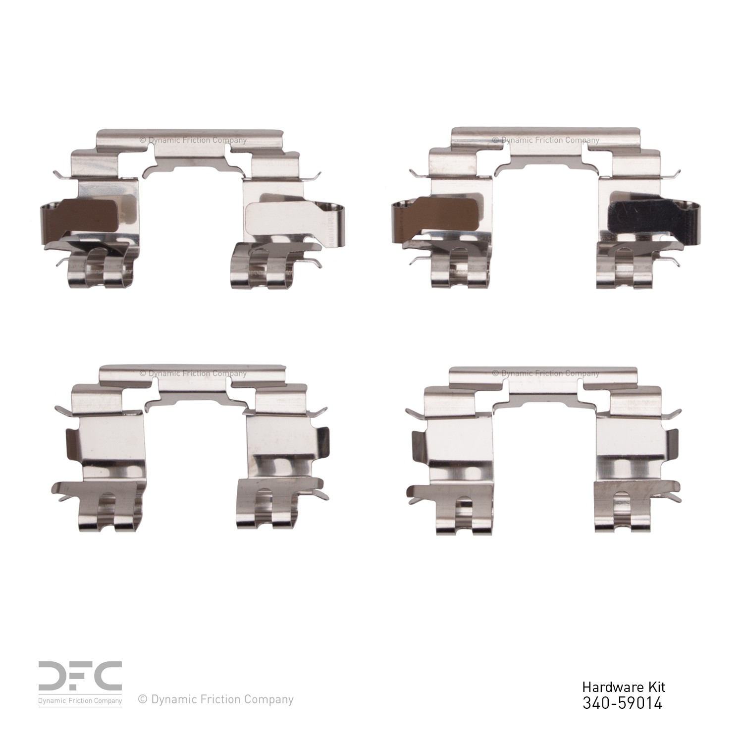 DYN 340-59014 DFC Disc Brake Hardware Kit - Image 2