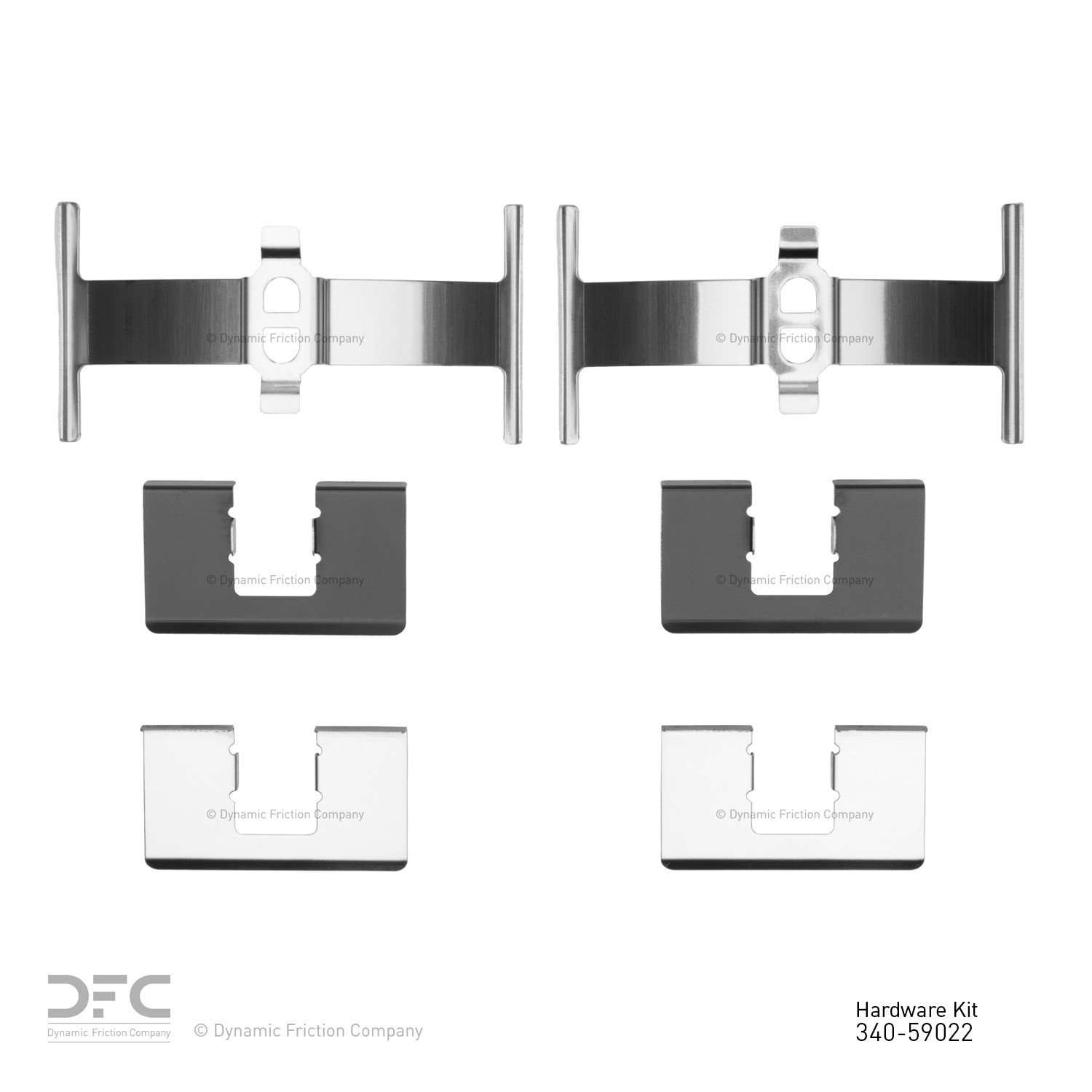 DYN 340-59022 DFC Disc Brake Hardware Kit