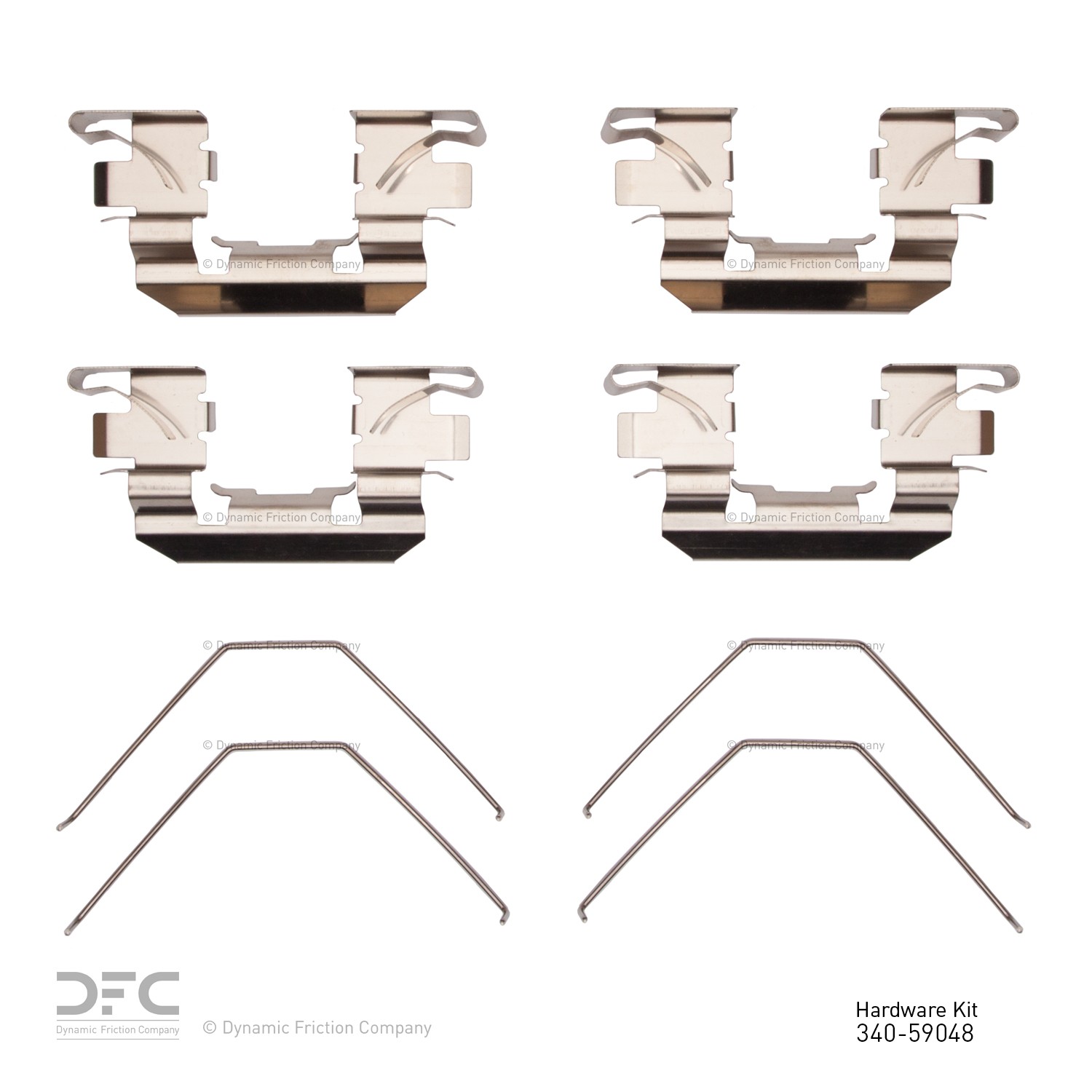DYN-340-59048 DFC Disc Brake Hardware Kit - Image 2