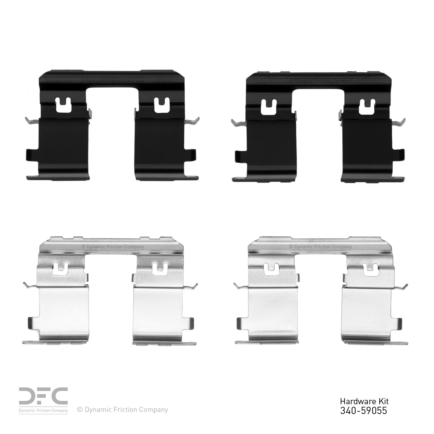 DYN 340-59055 DFC Disc Brake Hardware Kit