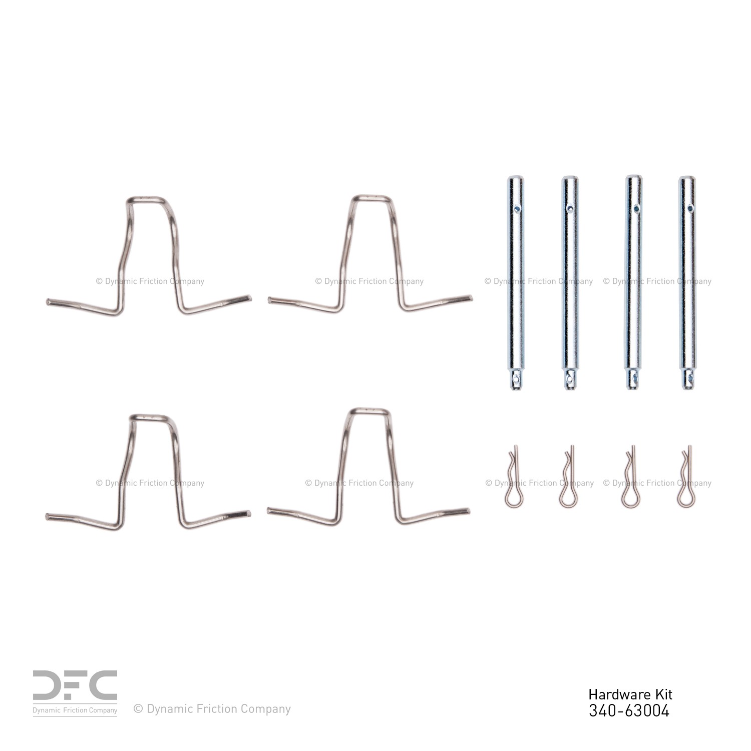DYN 340-63004 DFC Disc Brake Hardware Kit - Image 2