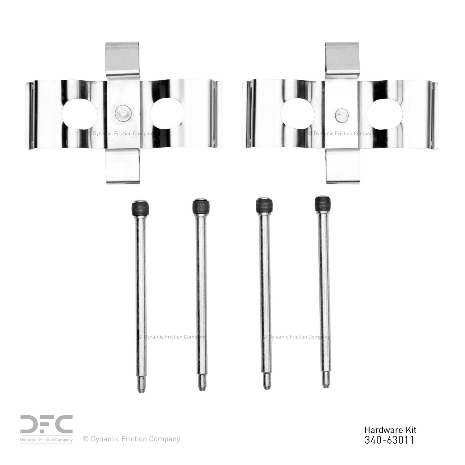 DYN-340-63011 DFC Disc Brake Hardware Kit - Image 2