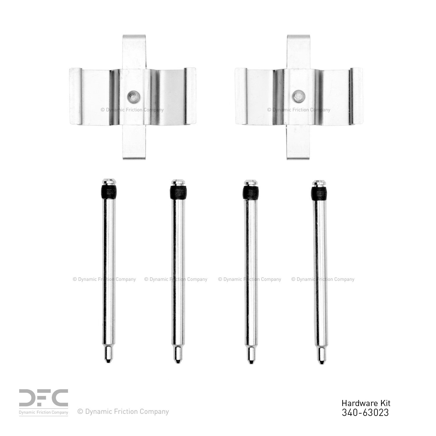 DYN 340-63023 DFC Disc Brake Hardware Kit - Image 2