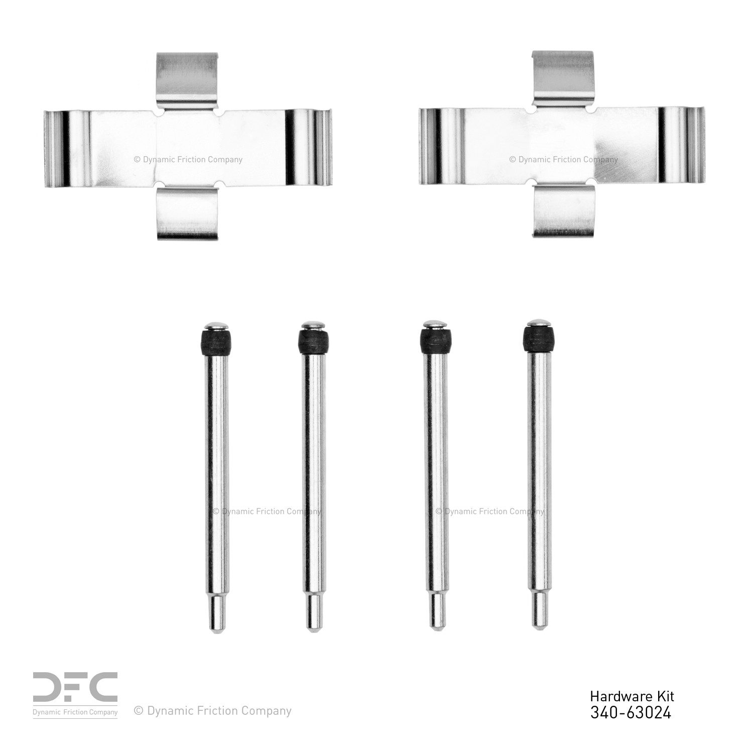 DYN 340-63024 DFC Disc Brake Hardware Kit