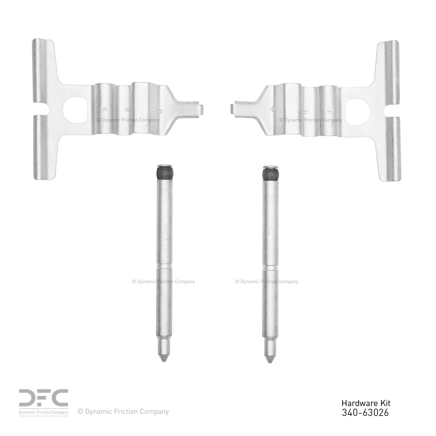 DYN 340-63026 DFC Disc Brake Hardware Kit - Image 2