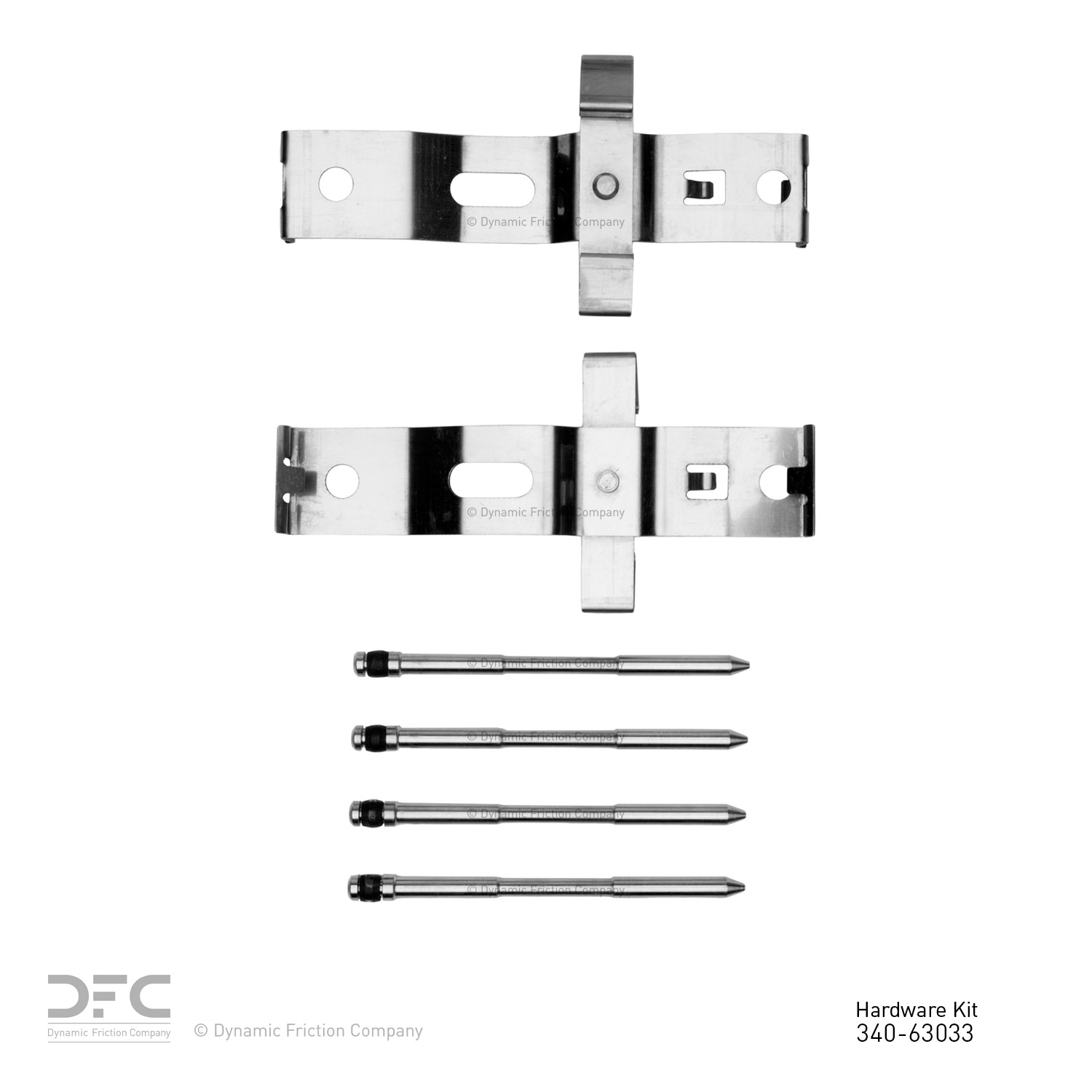 DYN-340-63033 DFC Disc Brake Hardware Kit