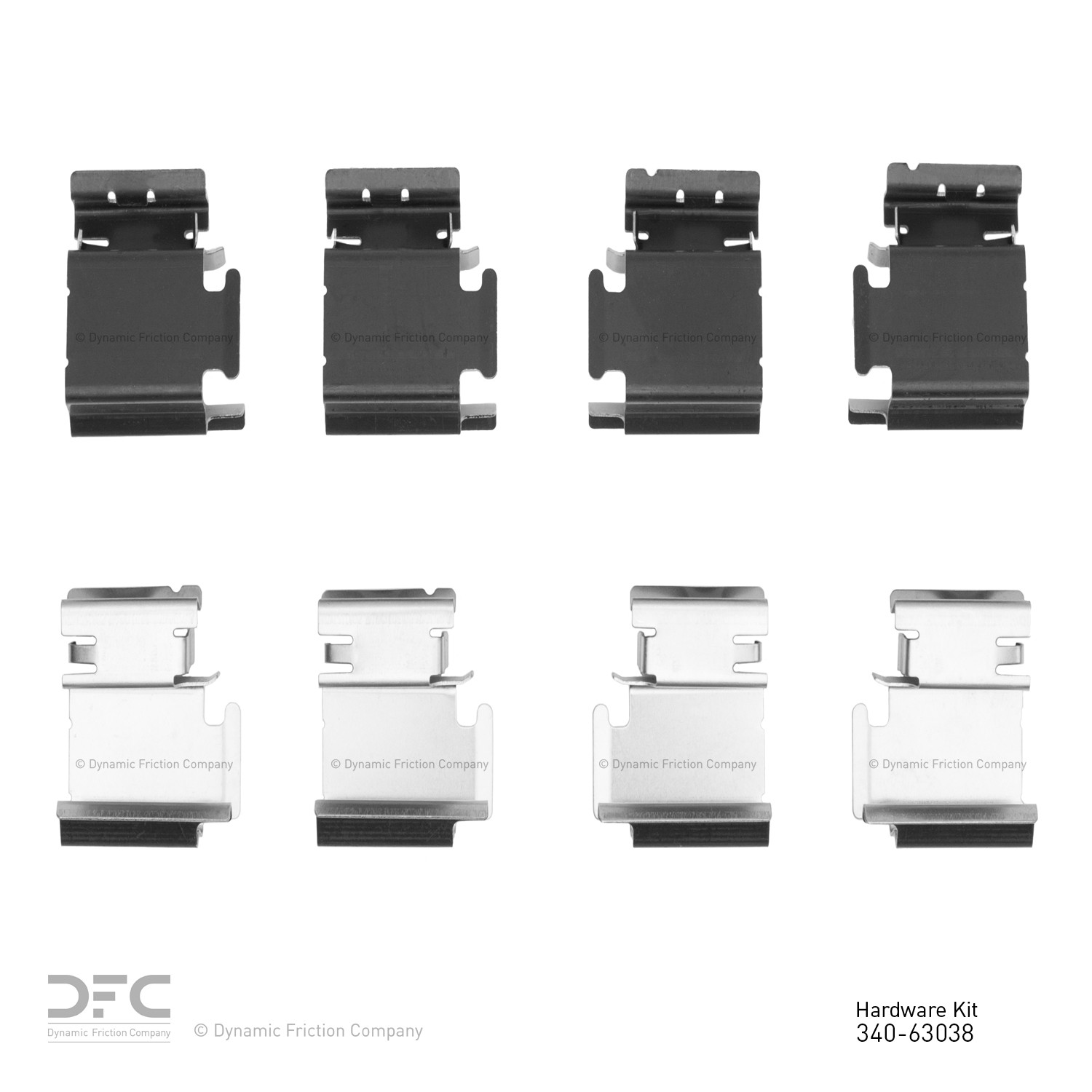 DYN-340-63038 DFC Disc Brake Hardware Kit