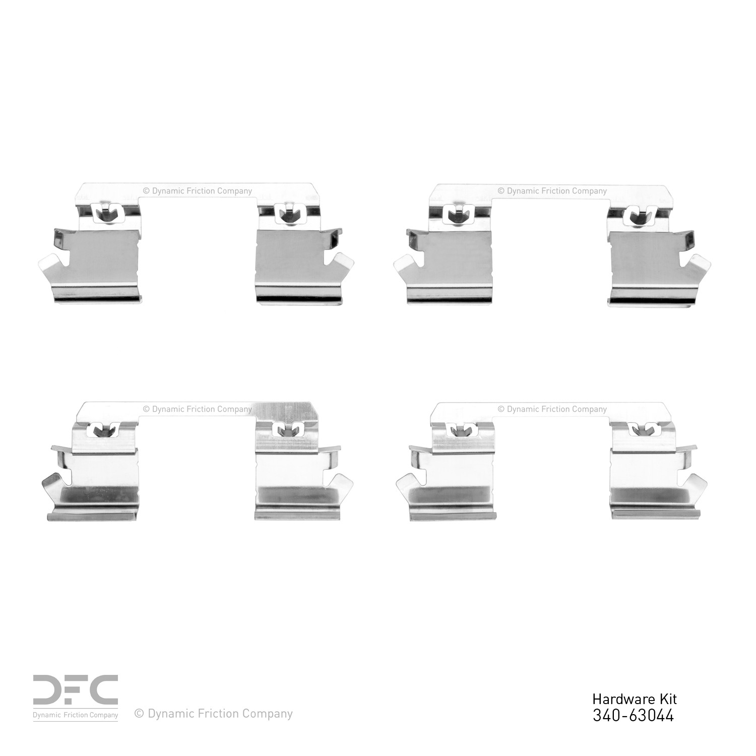 DYN 340-63044 DFC Disc Brake Hardware Kit - Image 2