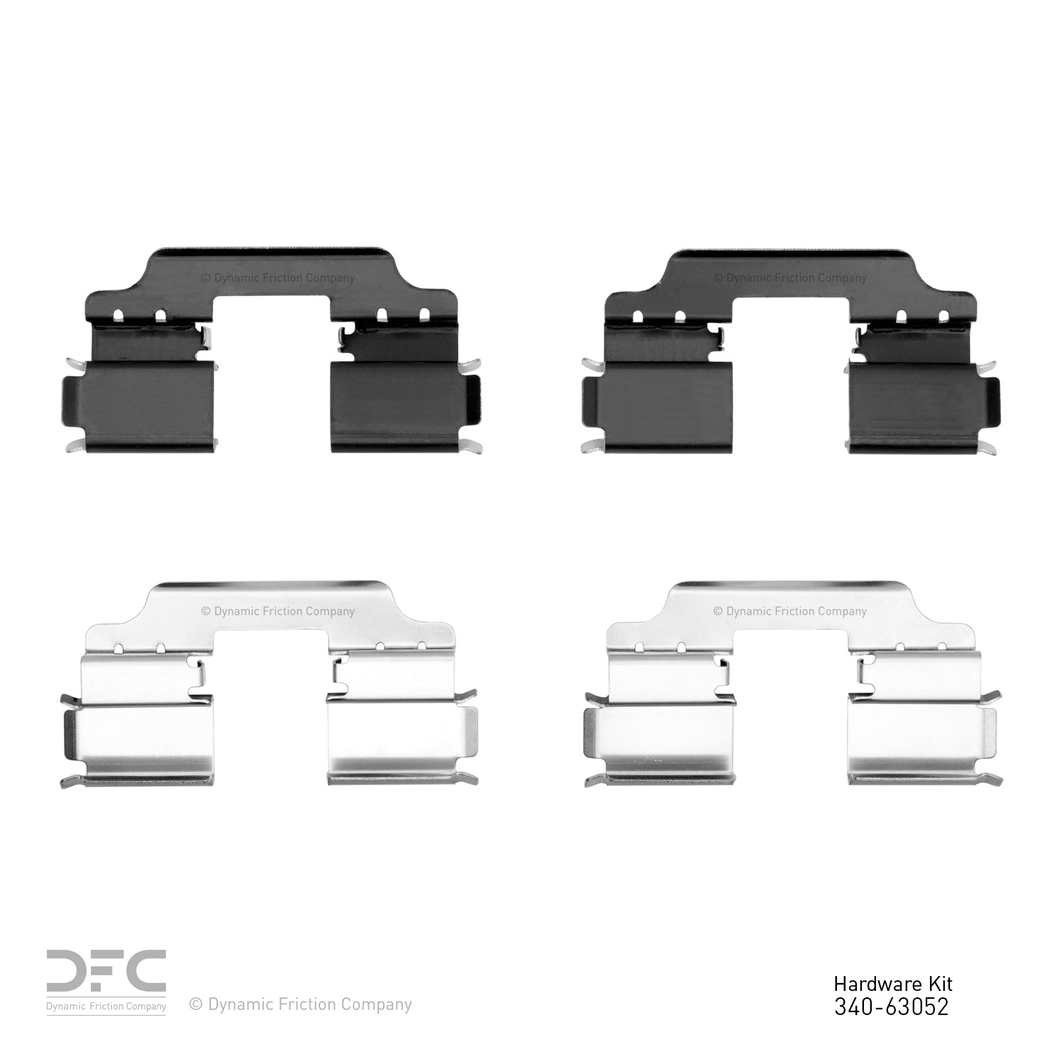 DYN 340-63052 DFC Disc Brake Hardware Kit - Image 2