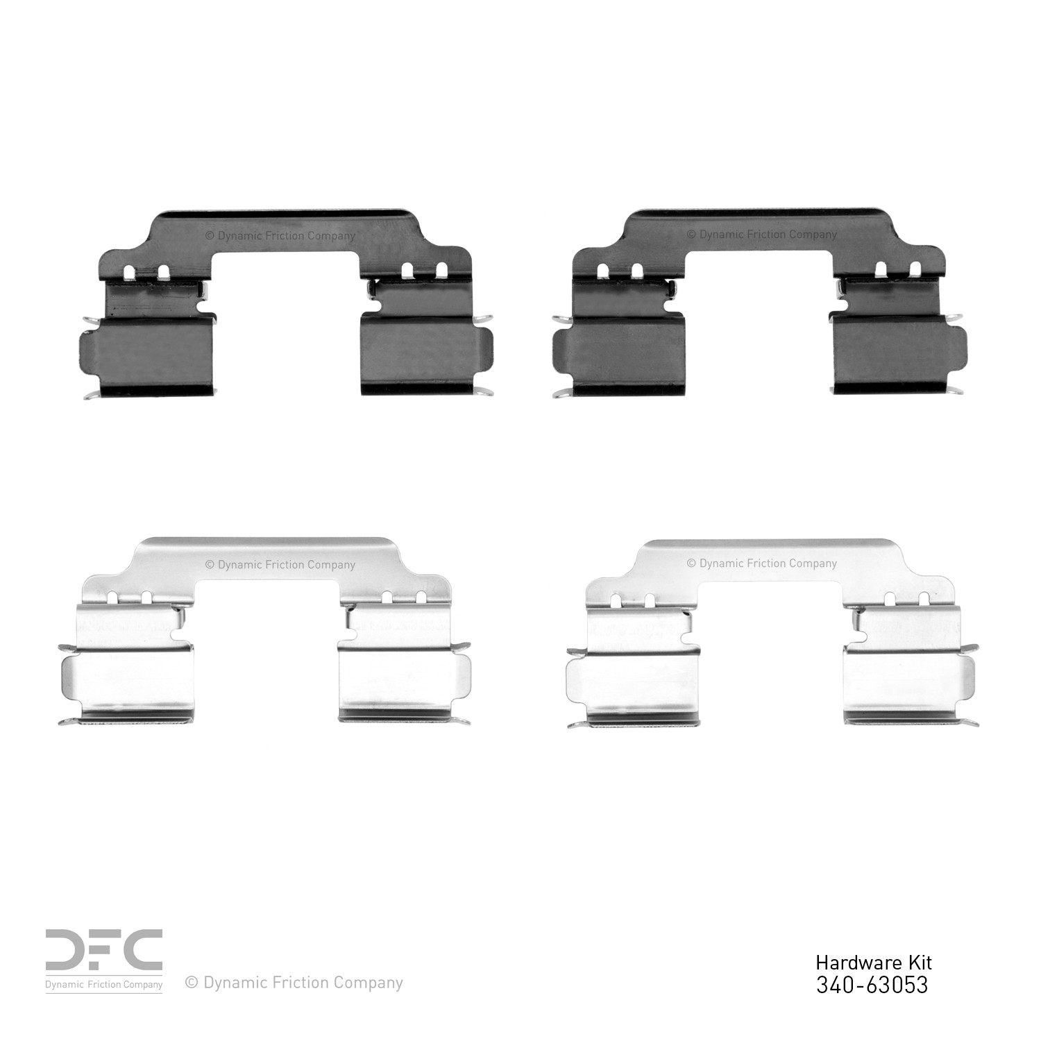 DYN 340-63053 DFC Disc Brake Hardware Kit - Image 2