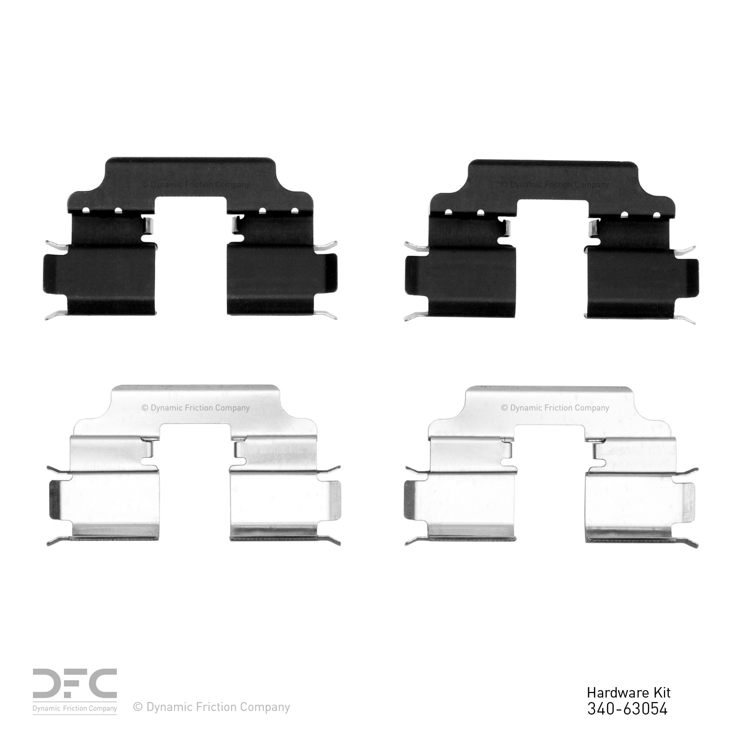 DYN 340-63054 DFC Disc Brake Hardware Kit - Image 2