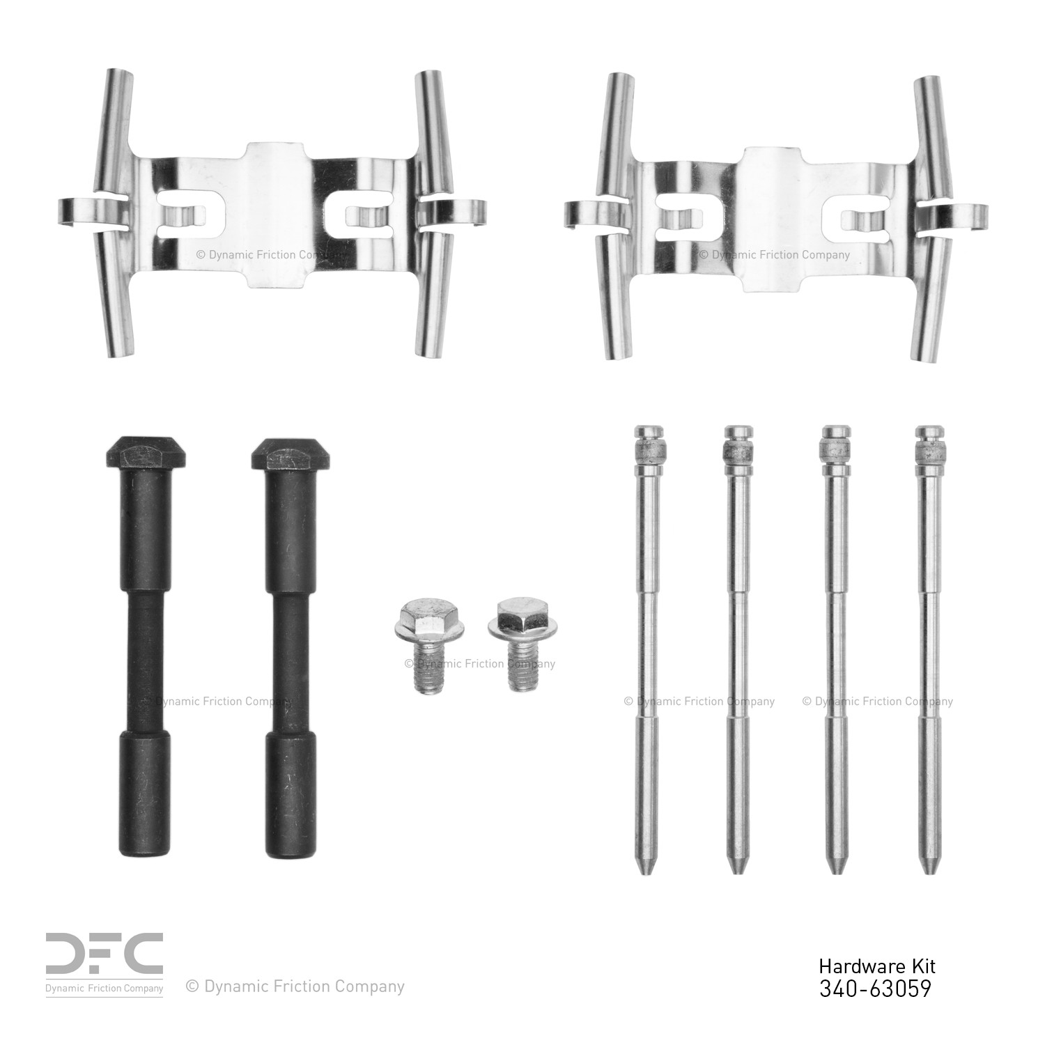 DYN 340-63059 DFC Disc Brake Hardware Kit - Image 2