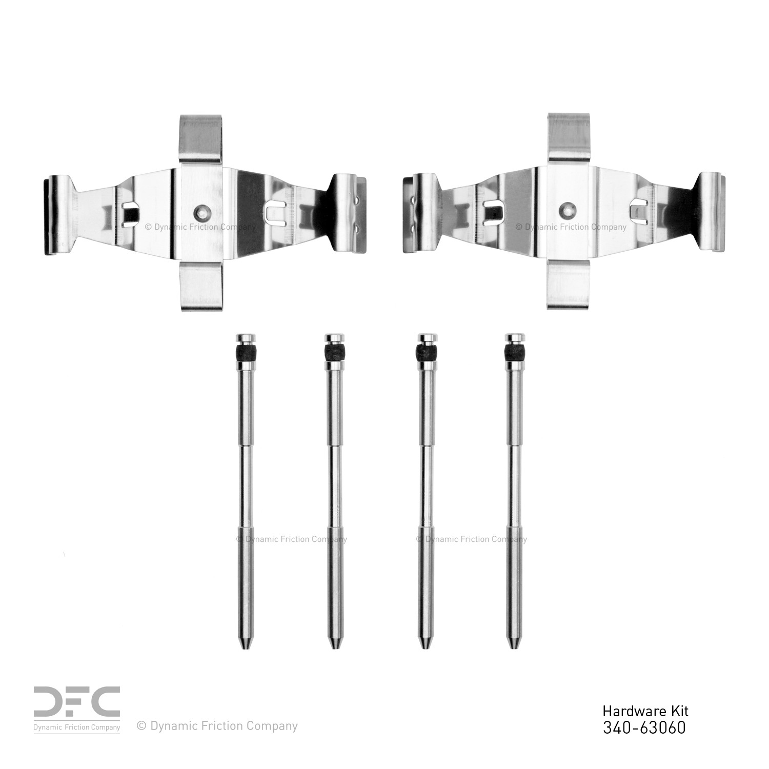 DYN 340-63060 DFC Disc Brake Hardware Kit - Image 2