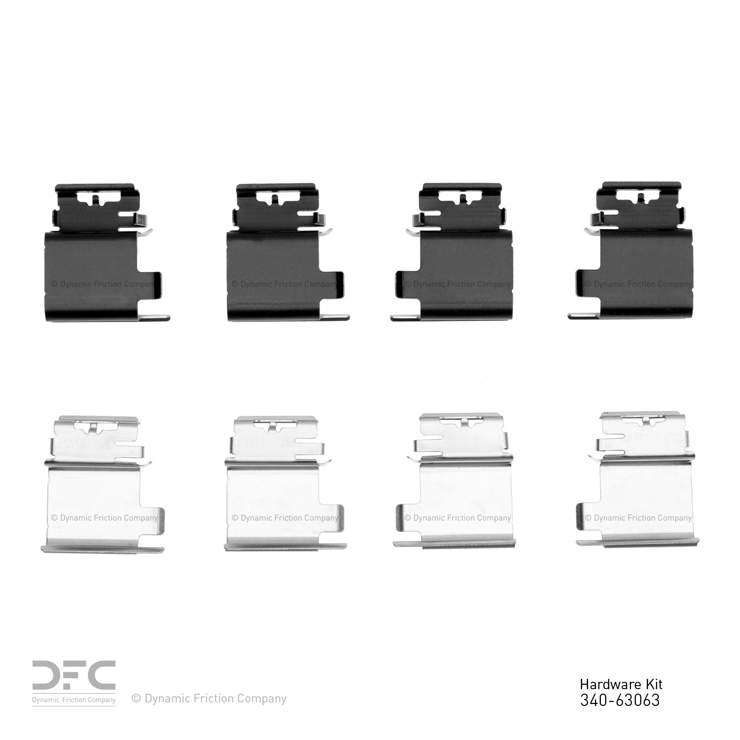 DYN-340-63063 DFC Disc Brake Hardware Kit