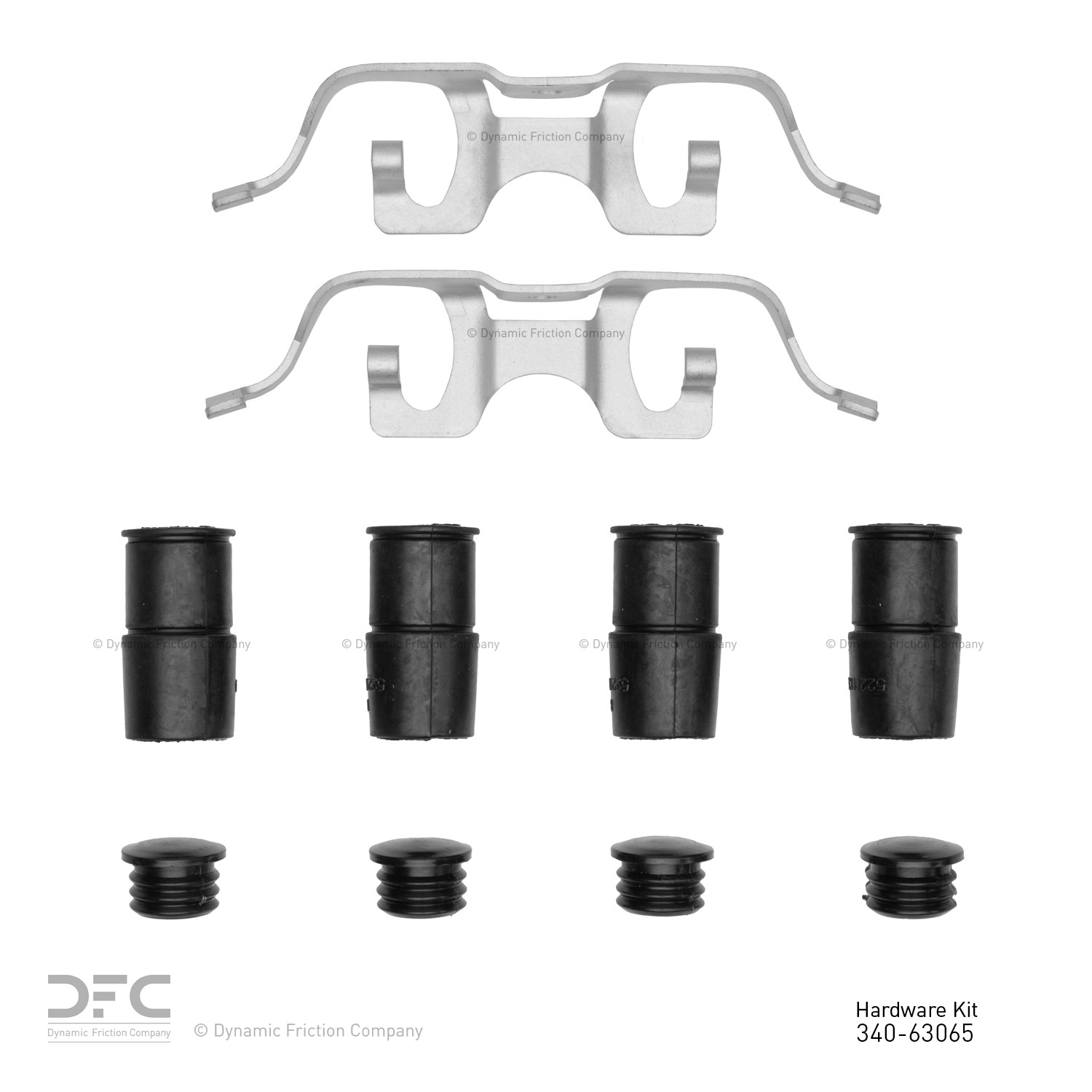 DYN 340-63065 DFC Disc Brake Hardware Kit - Image 2