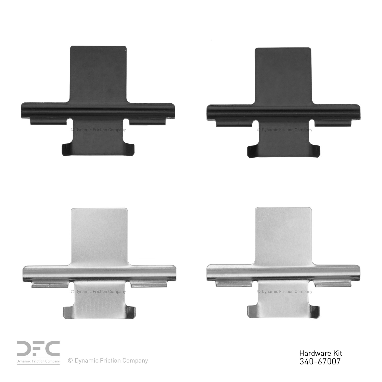 DYN 340-67007 DFC Disc Brake Hardware Kit - Image 2