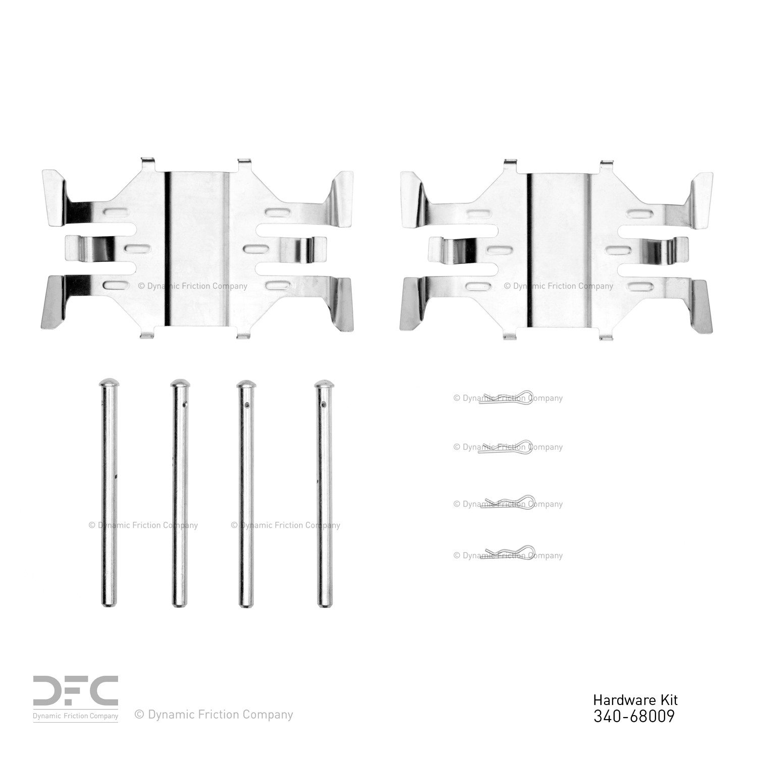 DYN-340-68009 DFC Disc Brake Hardware Kit