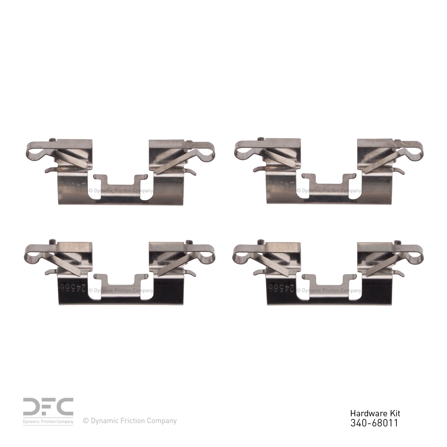 DYN-340-68011 DFC Disc Brake Hardware Kit - Image 2