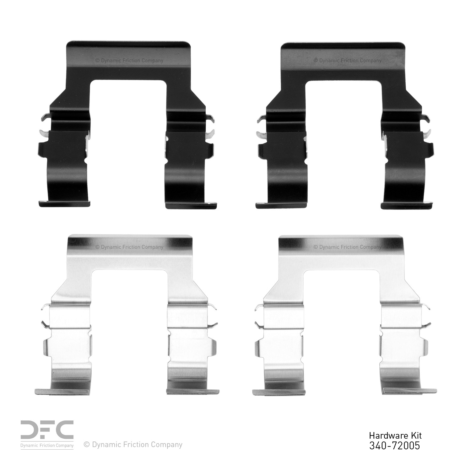DYN 340-72005 DFC Disc Brake Hardware Kit