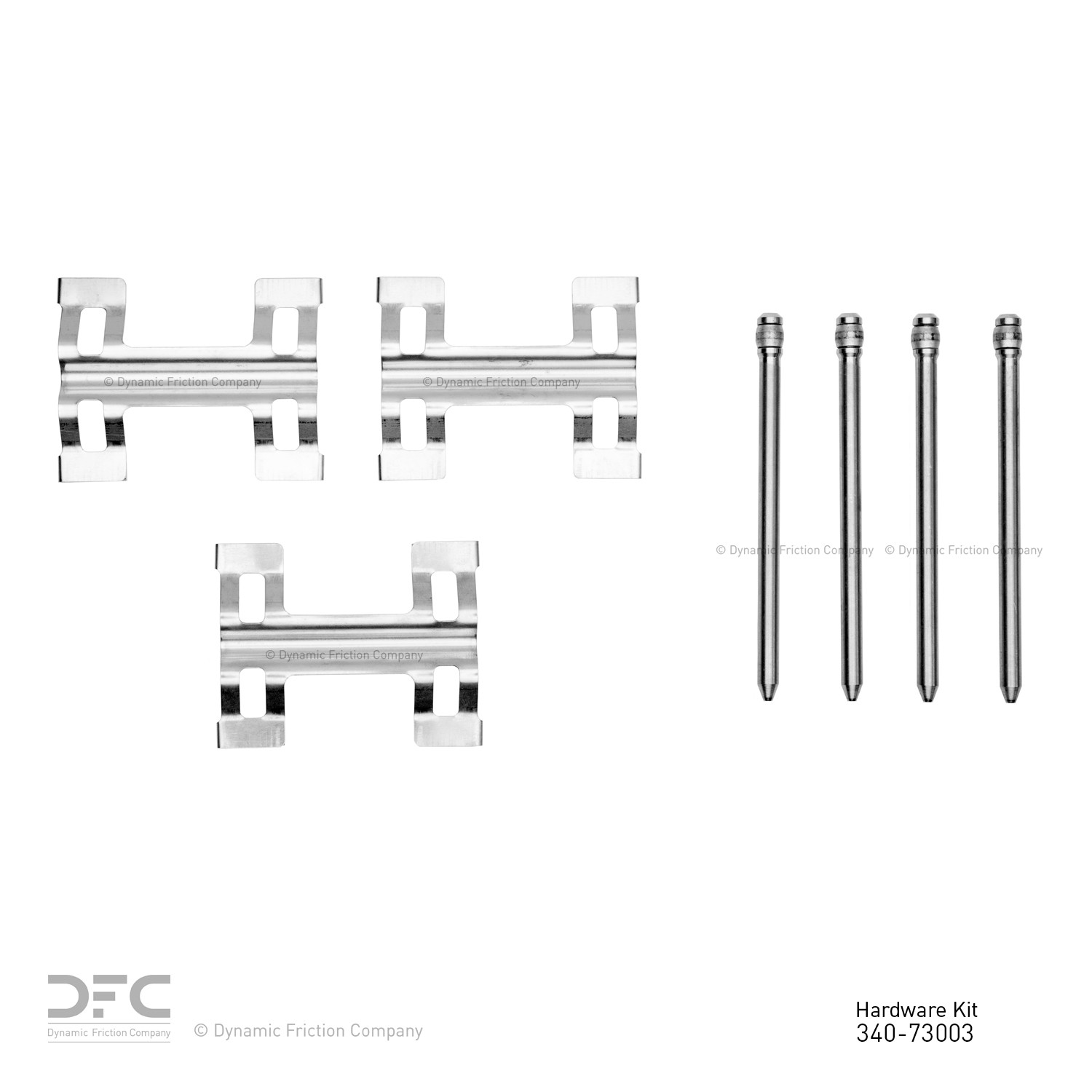 DYN 340-73003 DFC Disc Brake Hardware Kit - Image 2