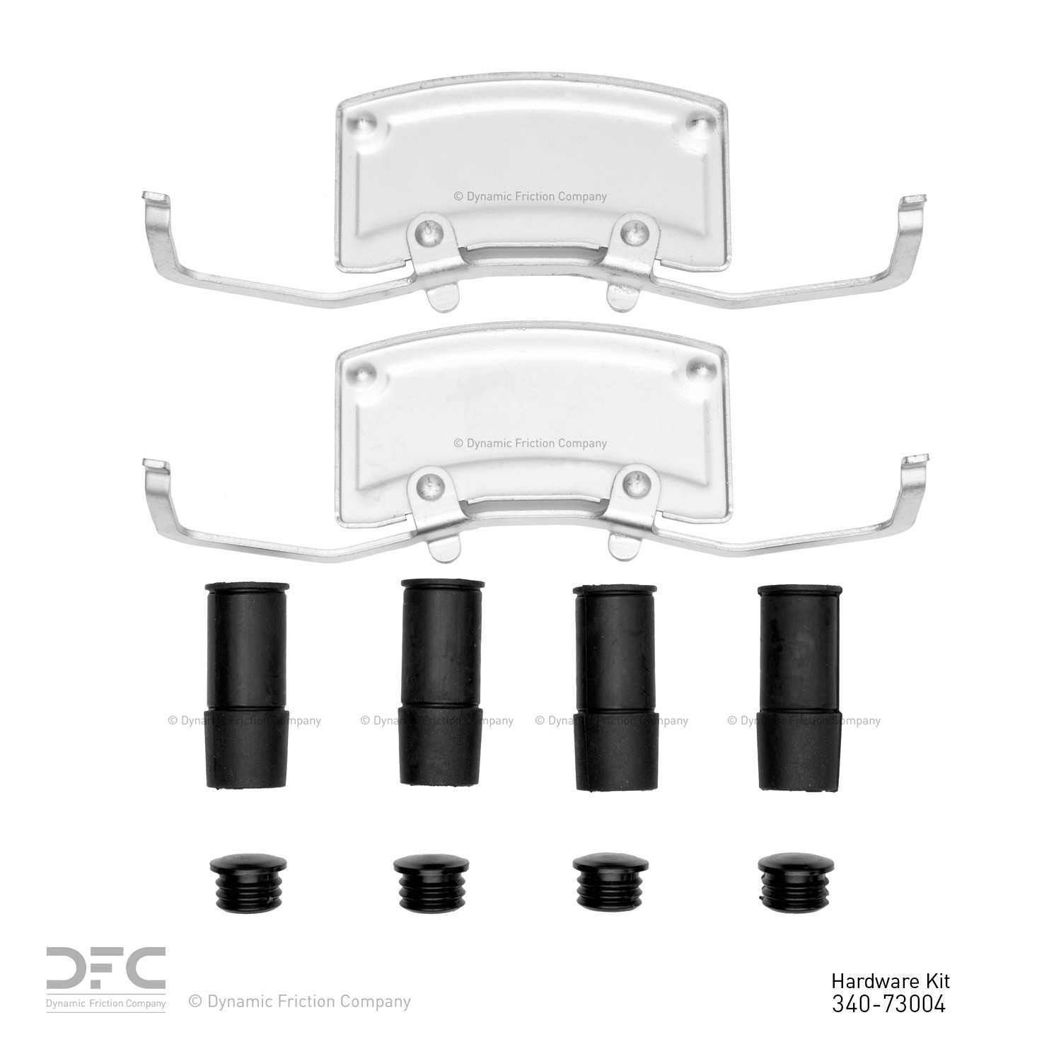 DYN 340-73004 DFC Disc Brake Hardware Kit - Image 2
