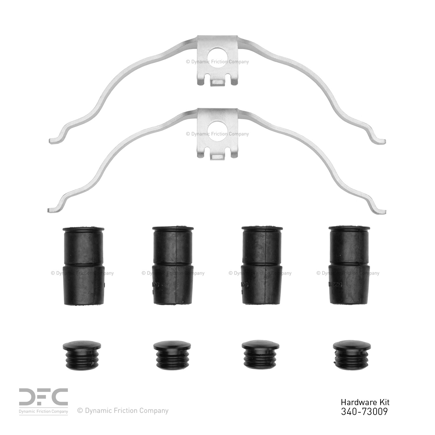 DYN 340-73009 DFC Disc Brake Hardware Kit - Image 2