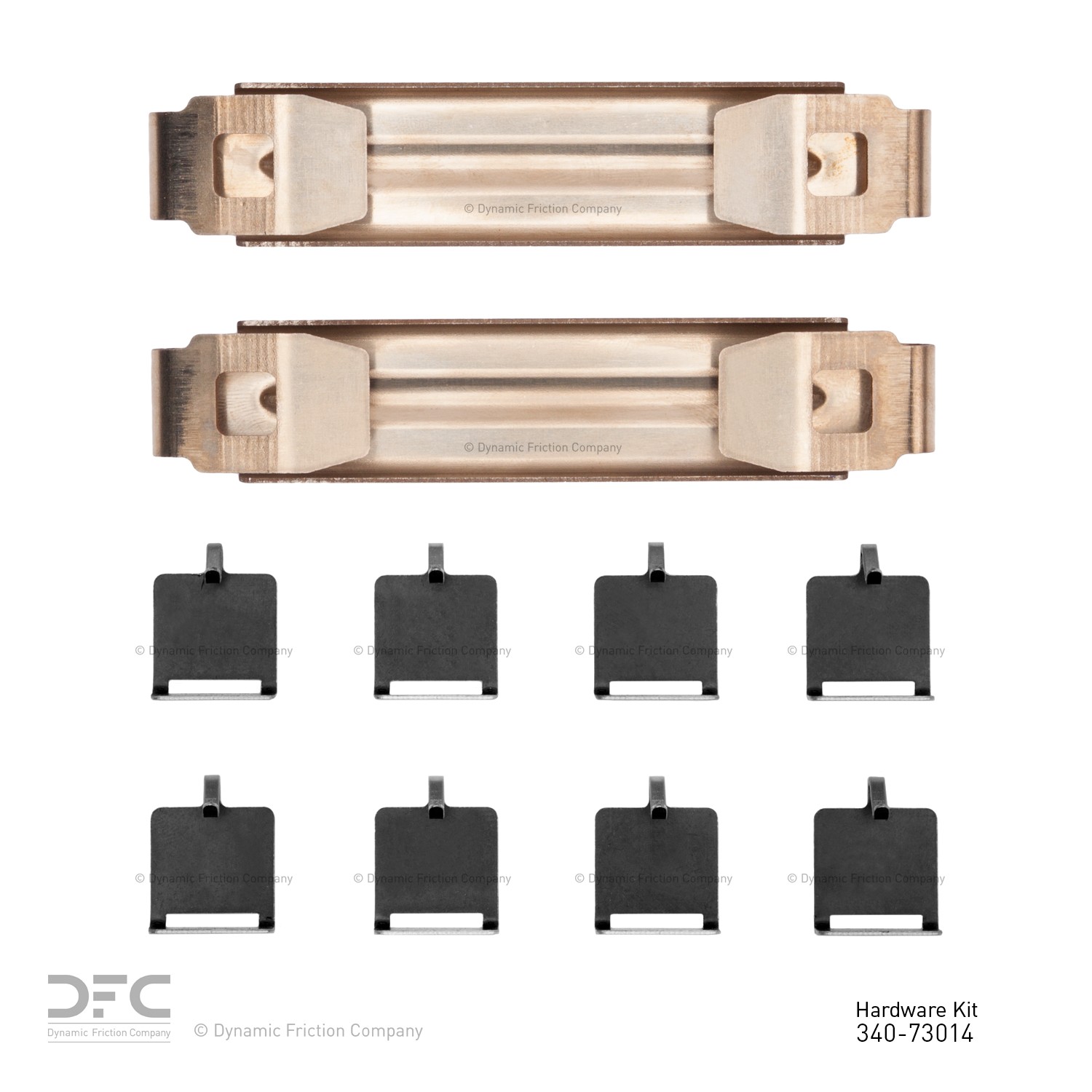 DYN 340-73014 DFC Disc Brake Hardware Kit