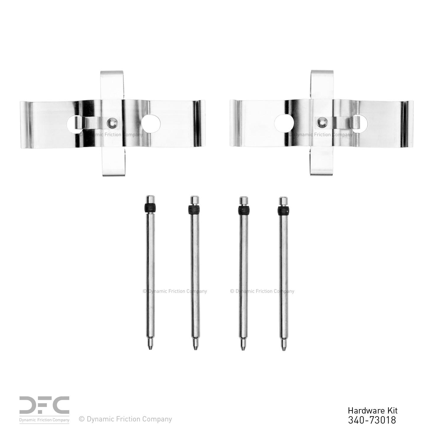 DYN 340-73018 DFC Disc Brake Hardware Kit