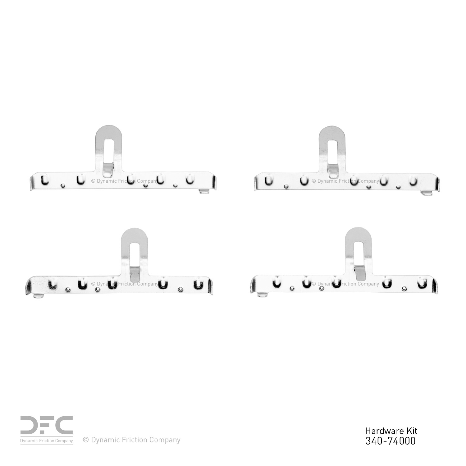 DYN 340-74000 DFC Disc Brake Hardware Kit