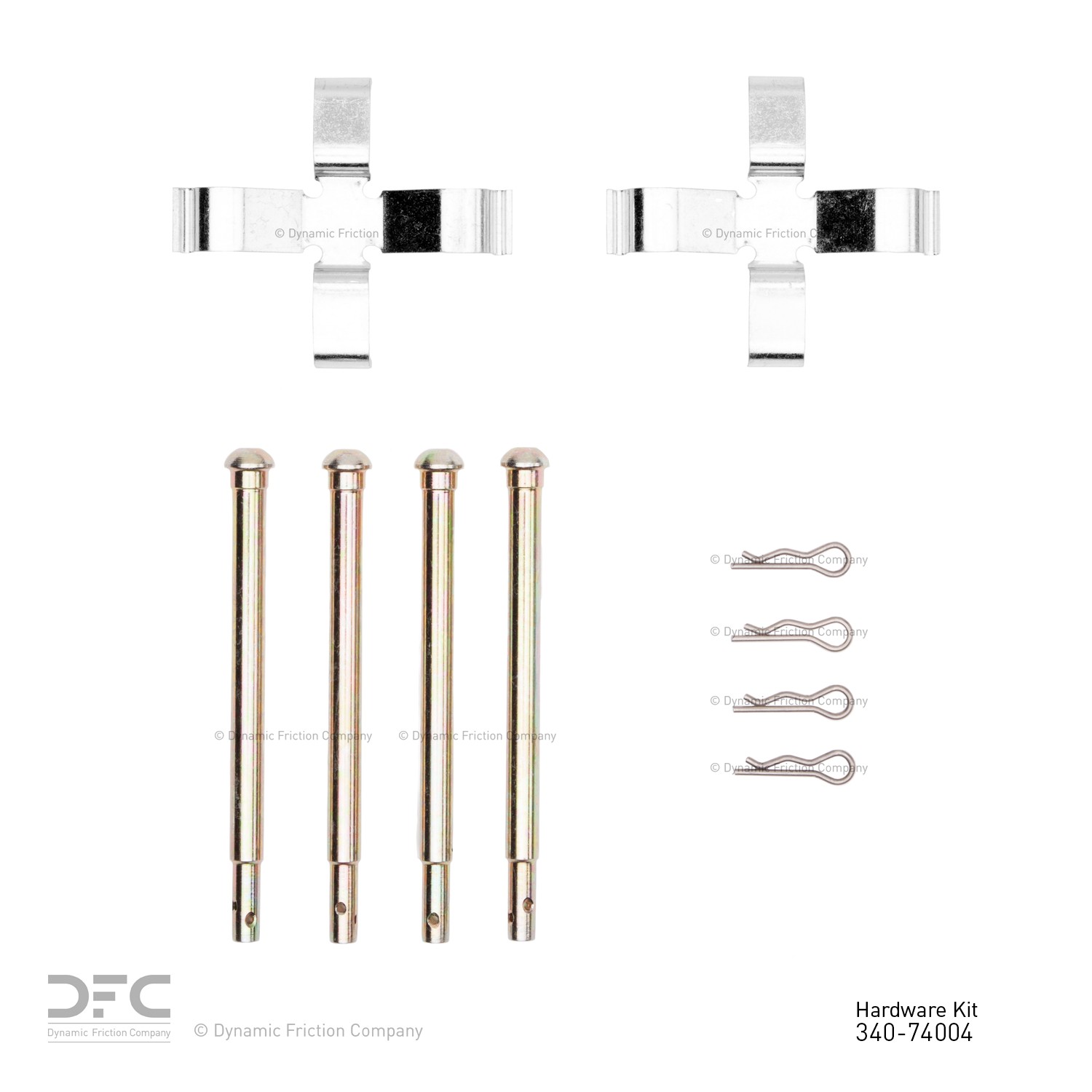 DYN 340-74004 DFC Disc Brake Hardware Kit - Image 2