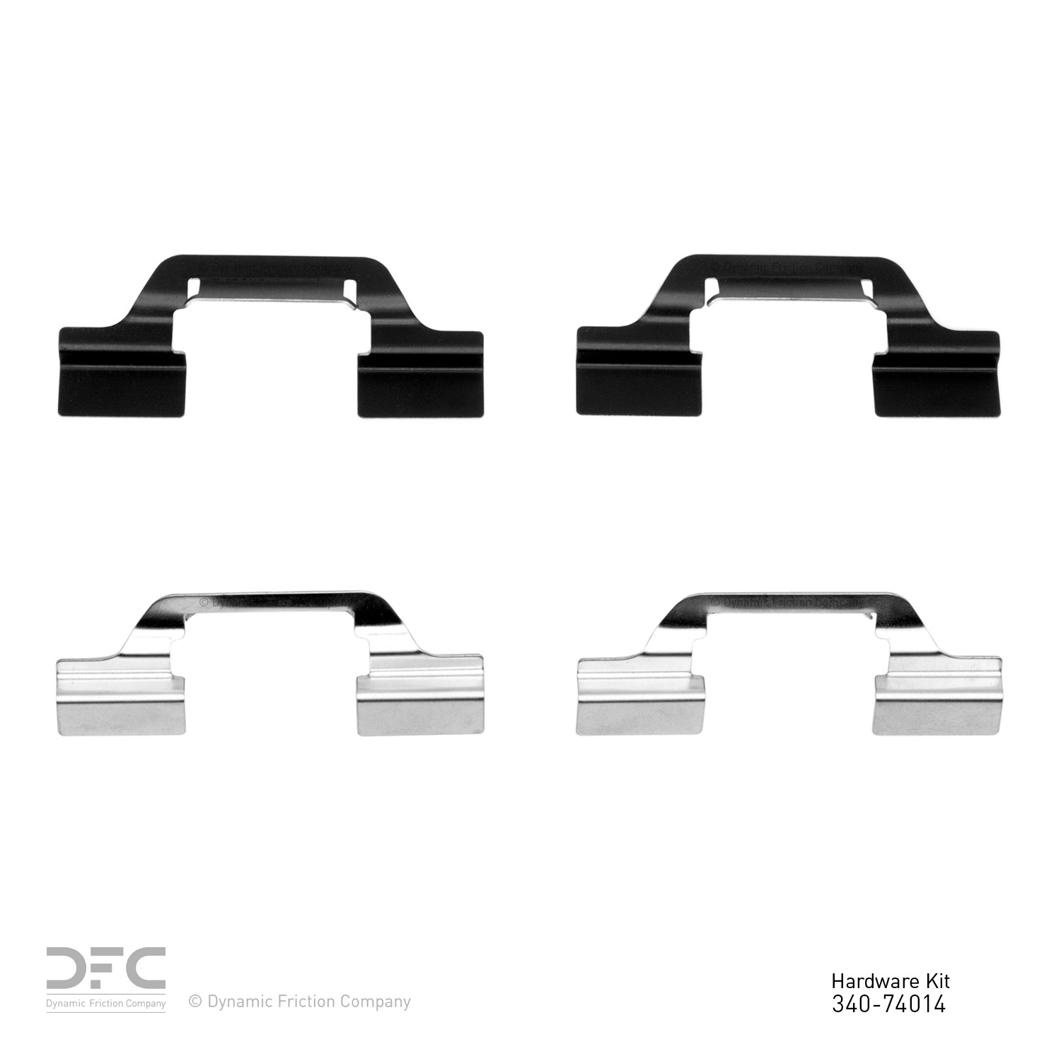 DYN 340-74014 DFC Disc Brake Hardware Kit
