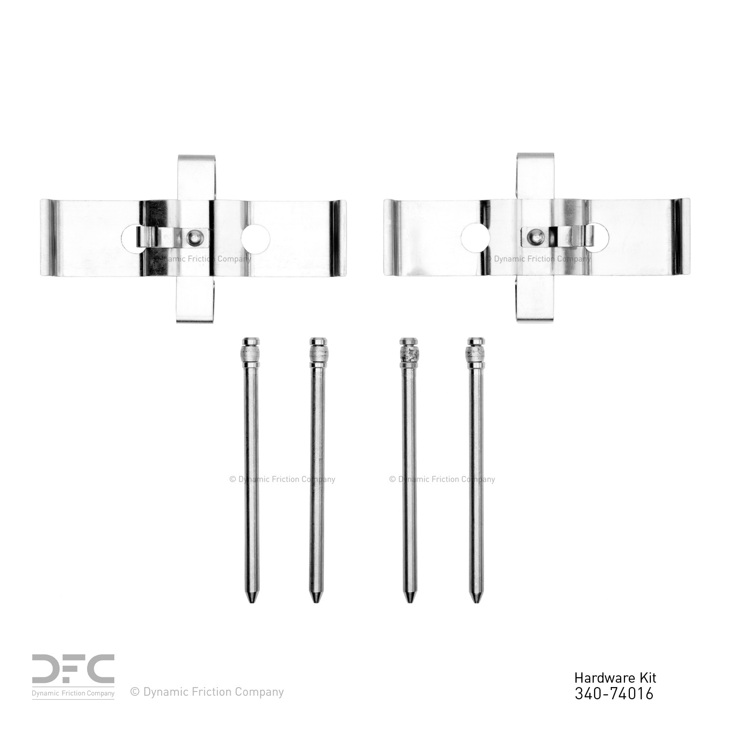 DYN 340-74016 DFC Disc Brake Hardware Kit - Image 2