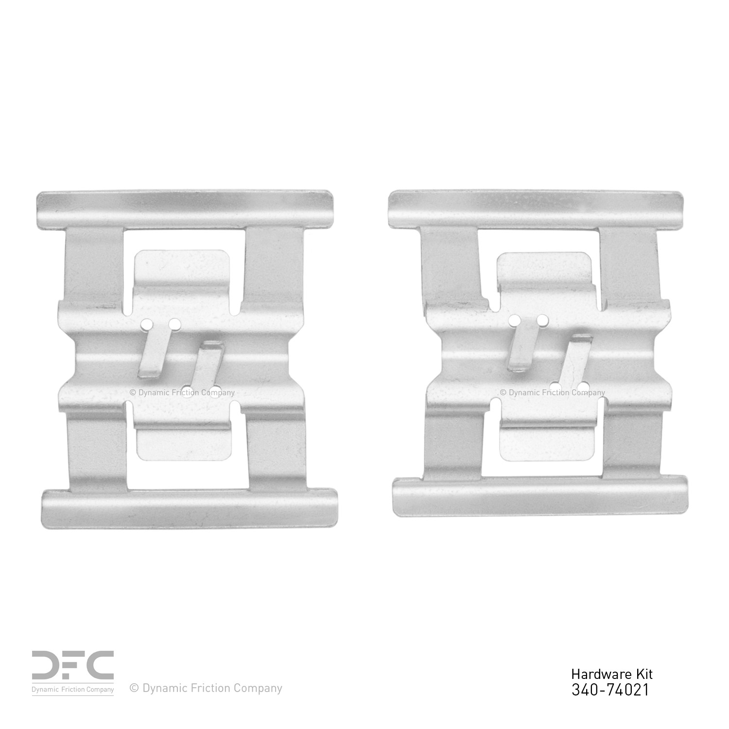 DYN 340-74021 DFC Disc Brake Hardware Kit - Image 2