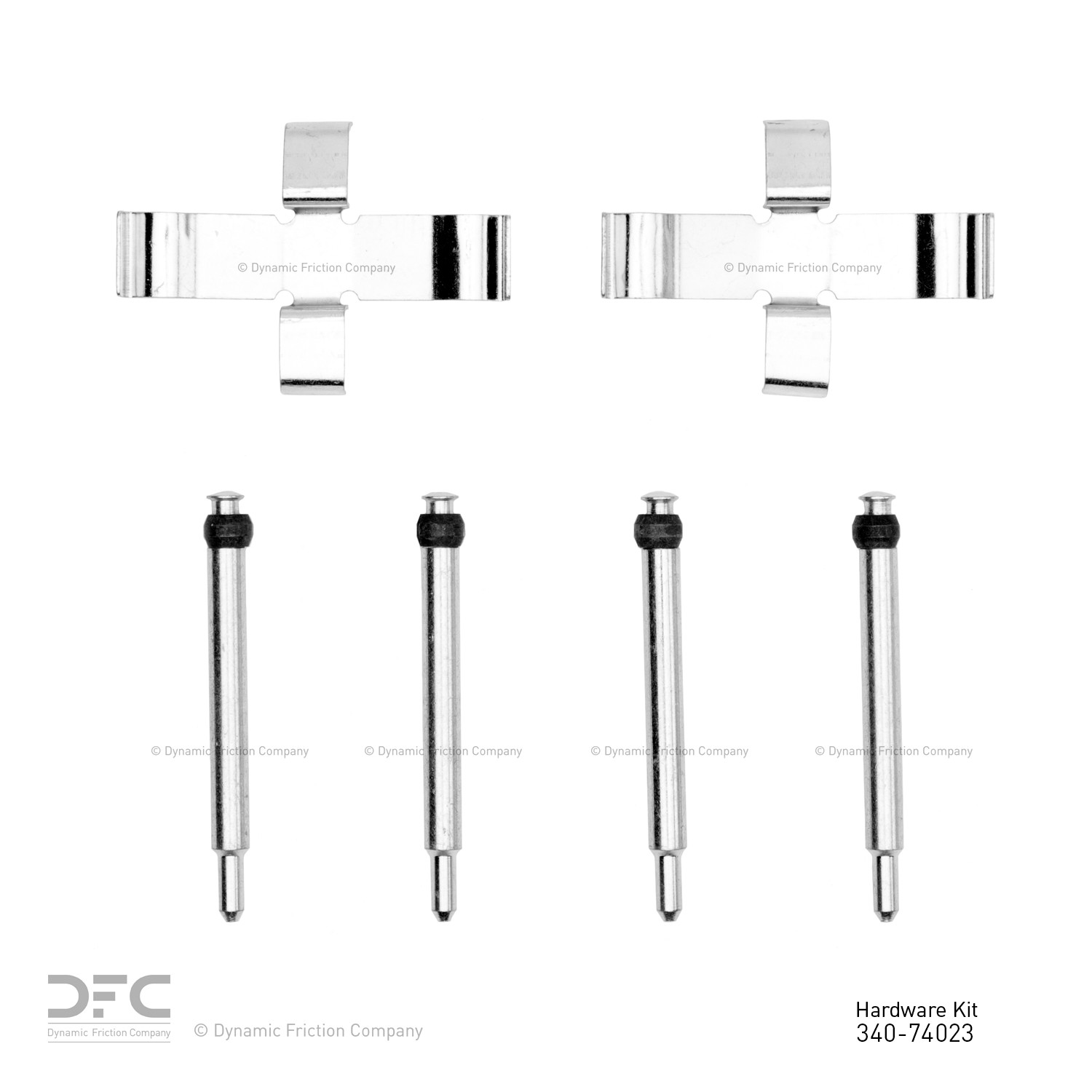 DYN 340-74023 DFC Disc Brake Hardware Kit