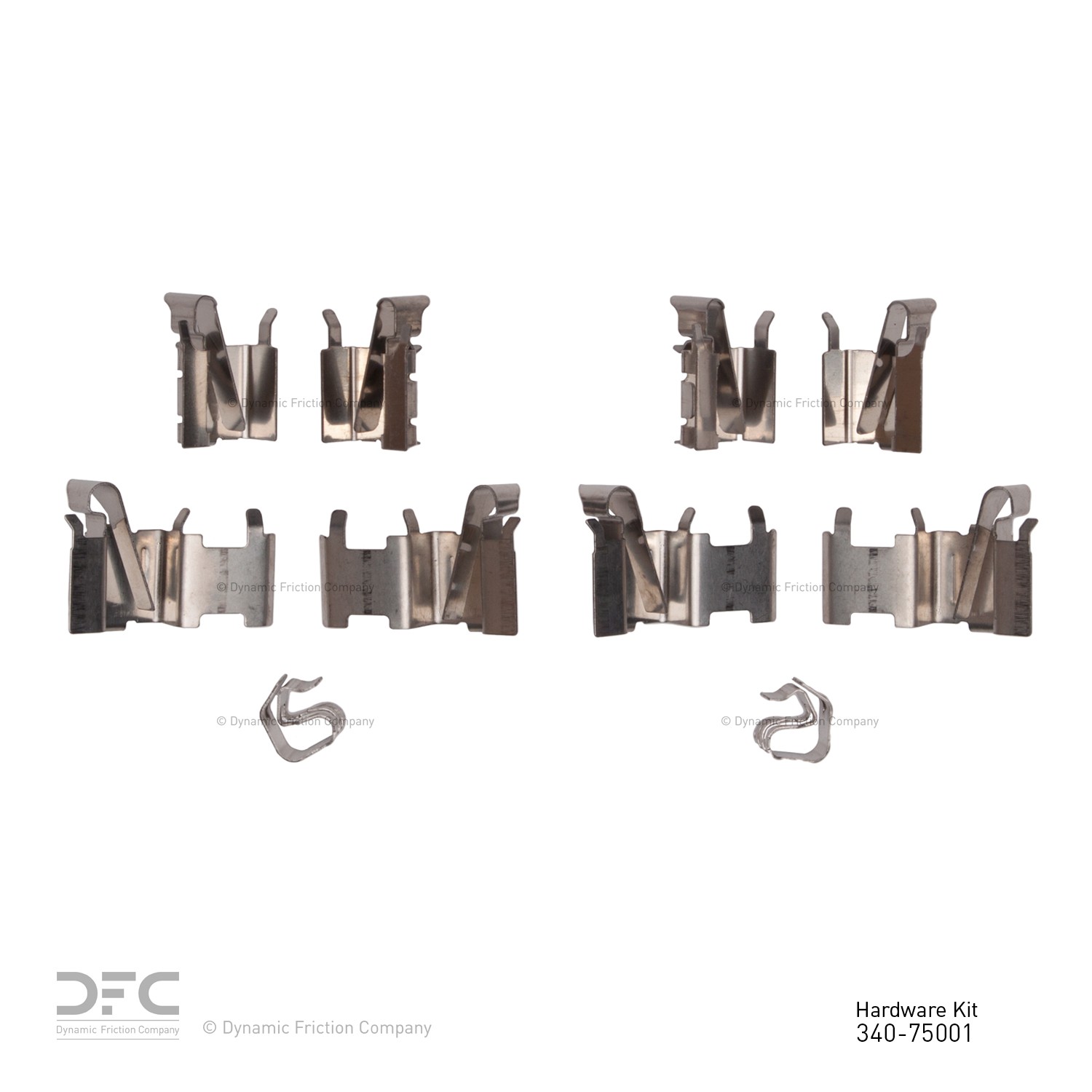 DYN-340-75001 DFC Disc Brake Hardware Kit