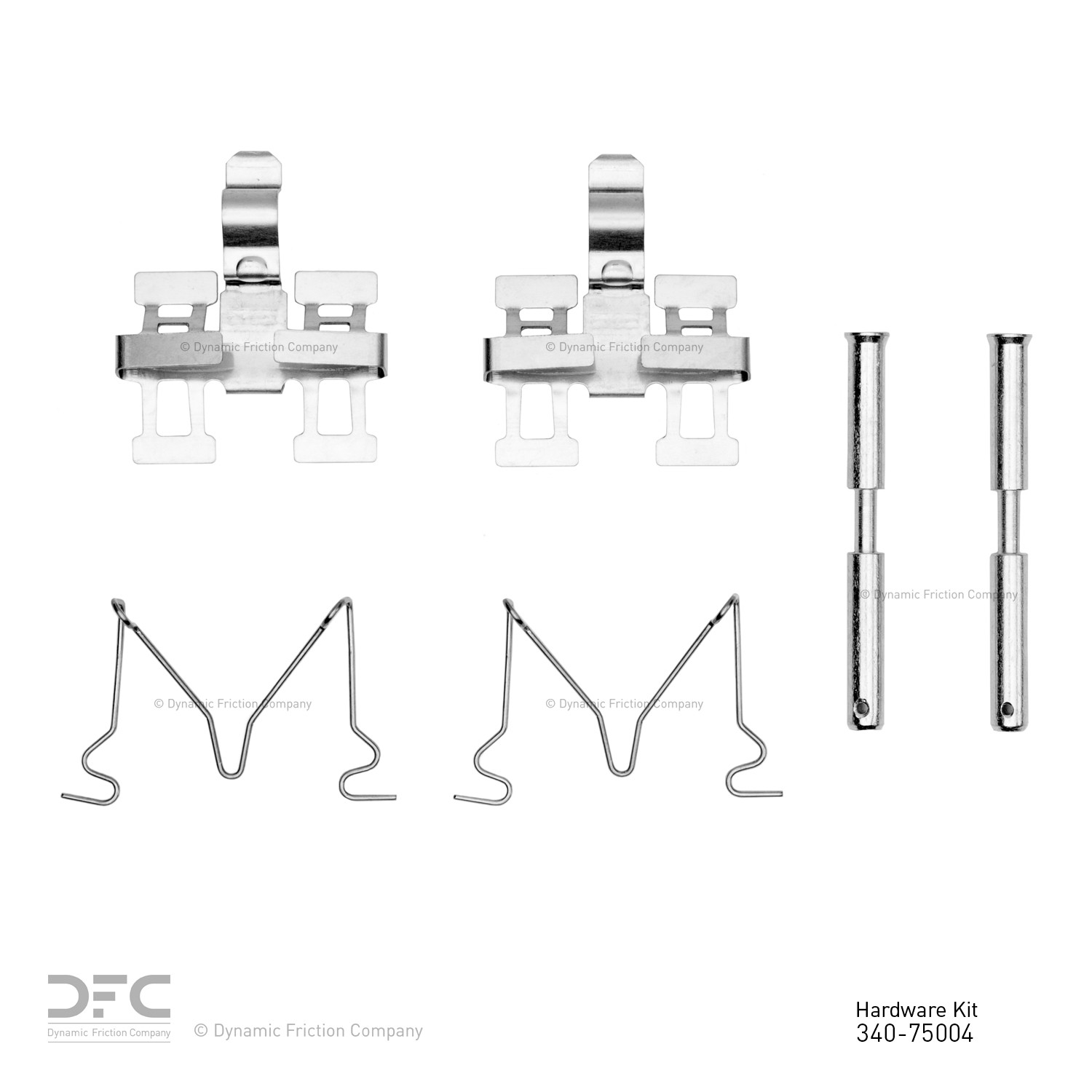 DYN-340-75004 DFC Disc Brake Hardware Kit
