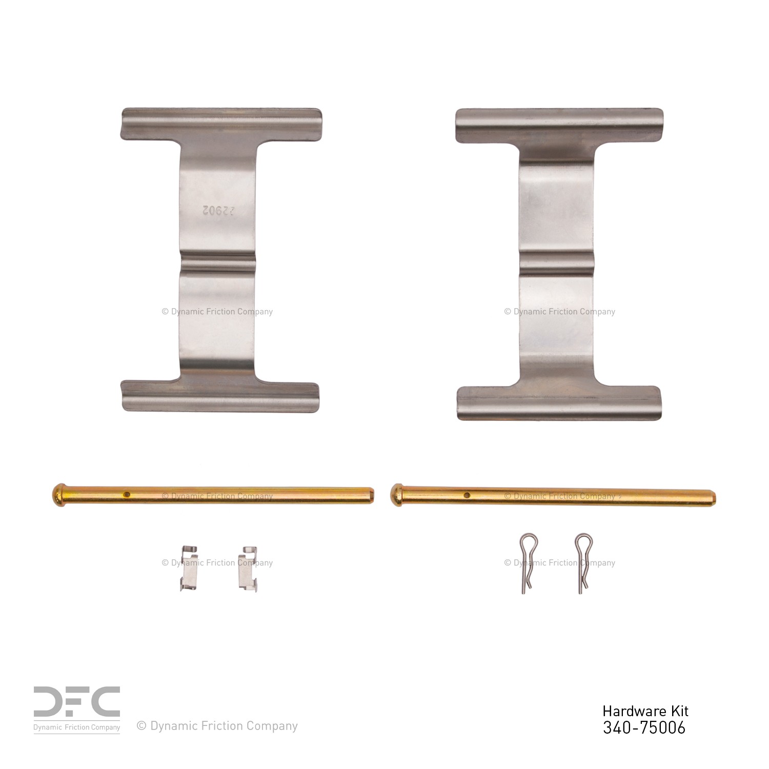 DYN-340-75006 DFC Disc Brake Hardware Kit - Image 2