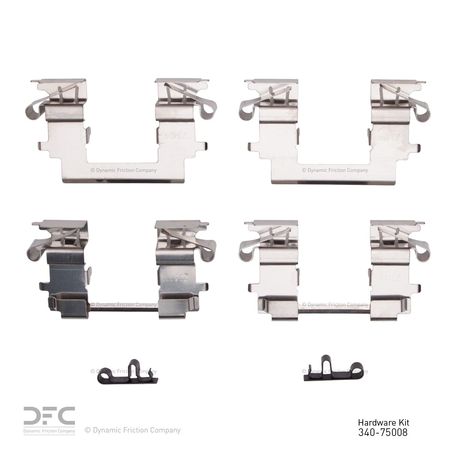 DYN-340-75008 DFC Disc Brake Hardware Kit