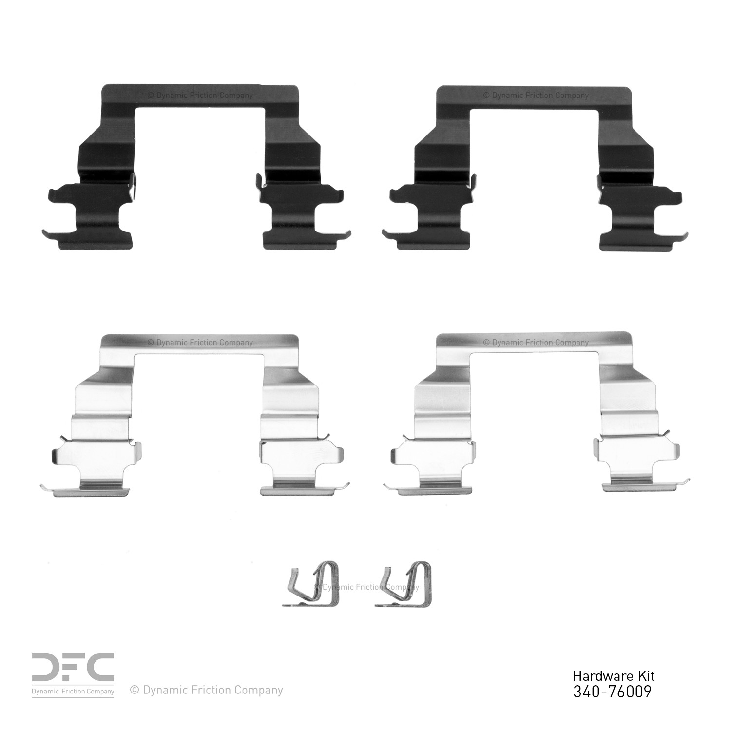 DYN 340-76009 DFC Disc Brake Hardware Kit - Image 2