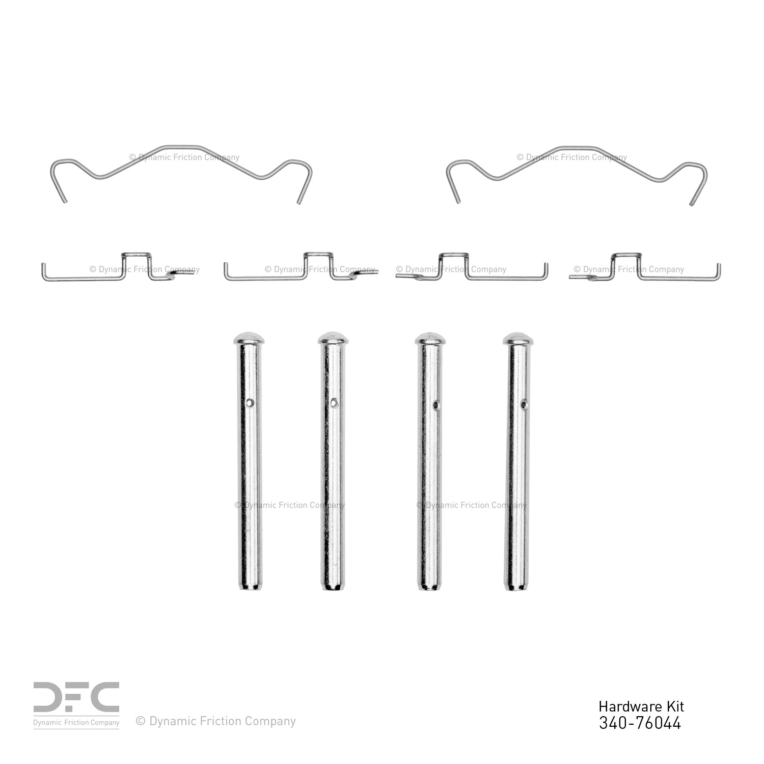 DYN-340-76044 DFC Disc Brake Hardware Kit - Image 2