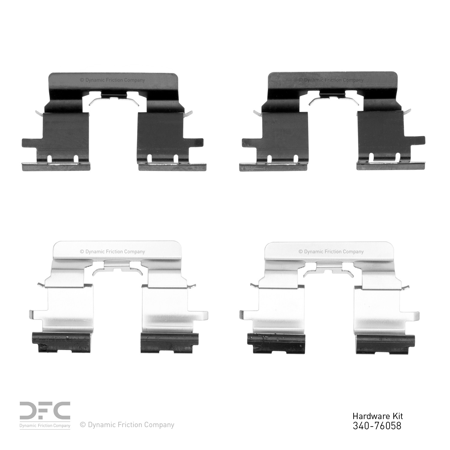 DYN-340-76058 DFC Disc Brake Hardware Kit