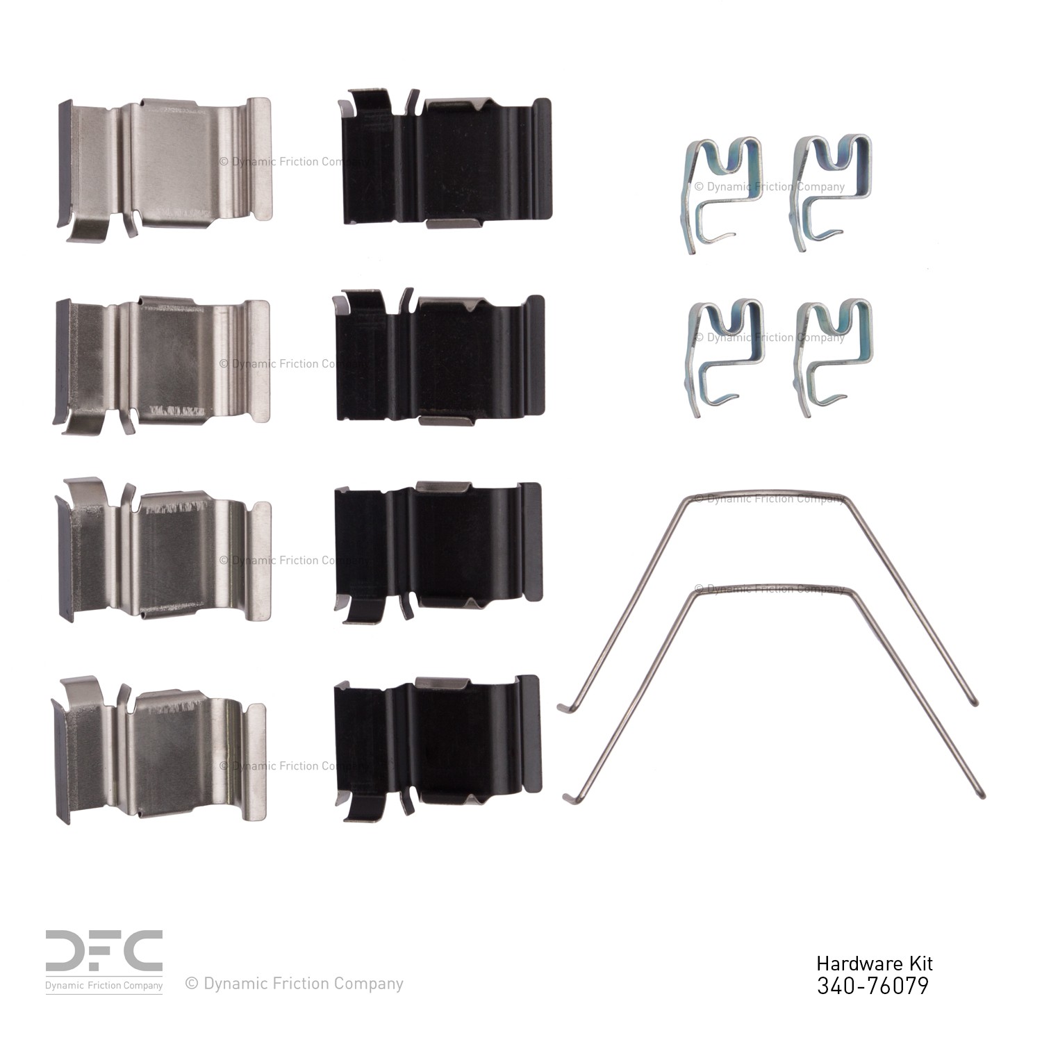 DYN-340-76079 DFC Disc Brake Hardware Kit
