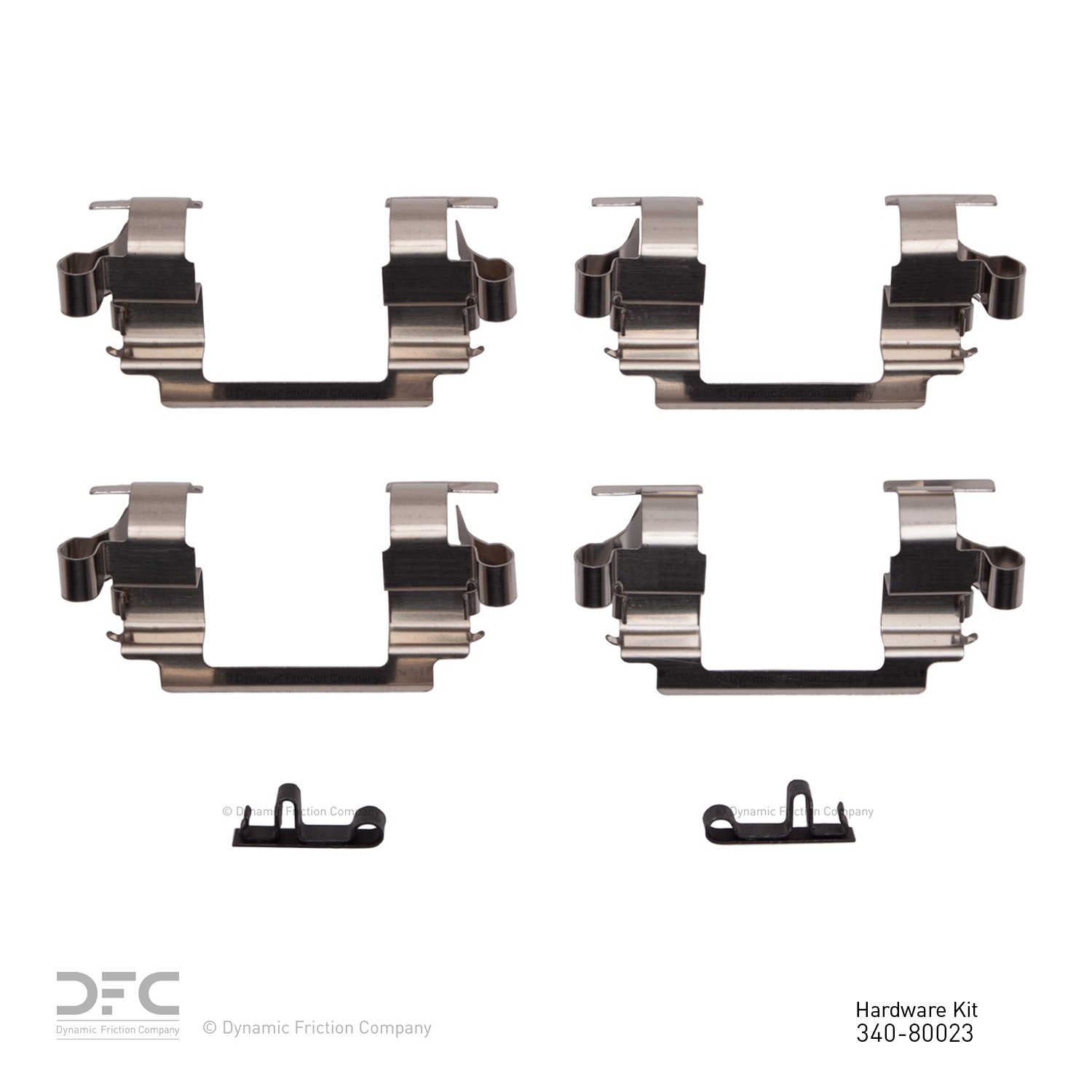 DYN 340-80023 DFC Disc Brake Hardware Kit