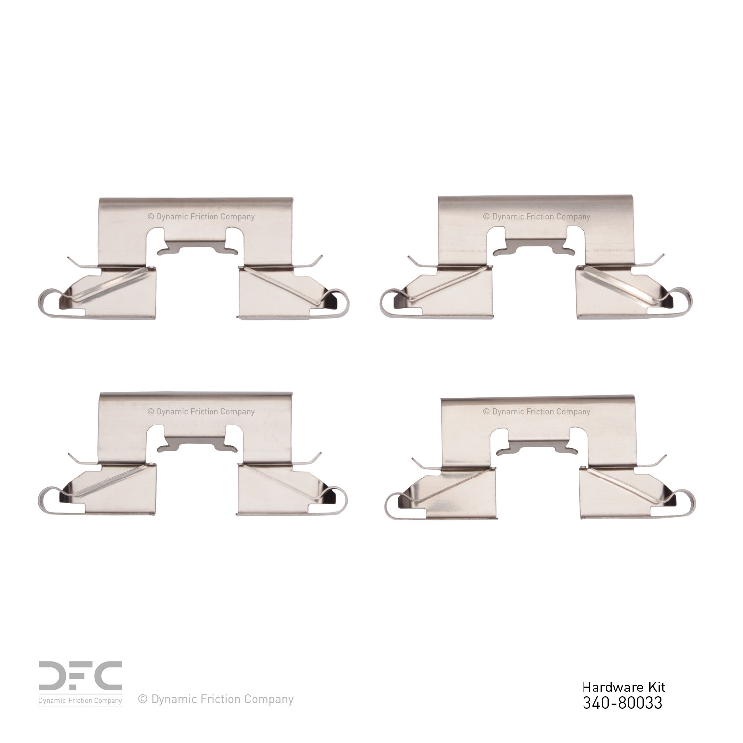 DYN-340-80033 DFC Disc Brake Hardware Kit - Image 2